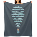 Weather Balloon Anti-pilling Throw Blanket
