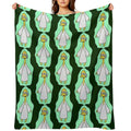 I Bring You Peace Active Plush Throw Blanket