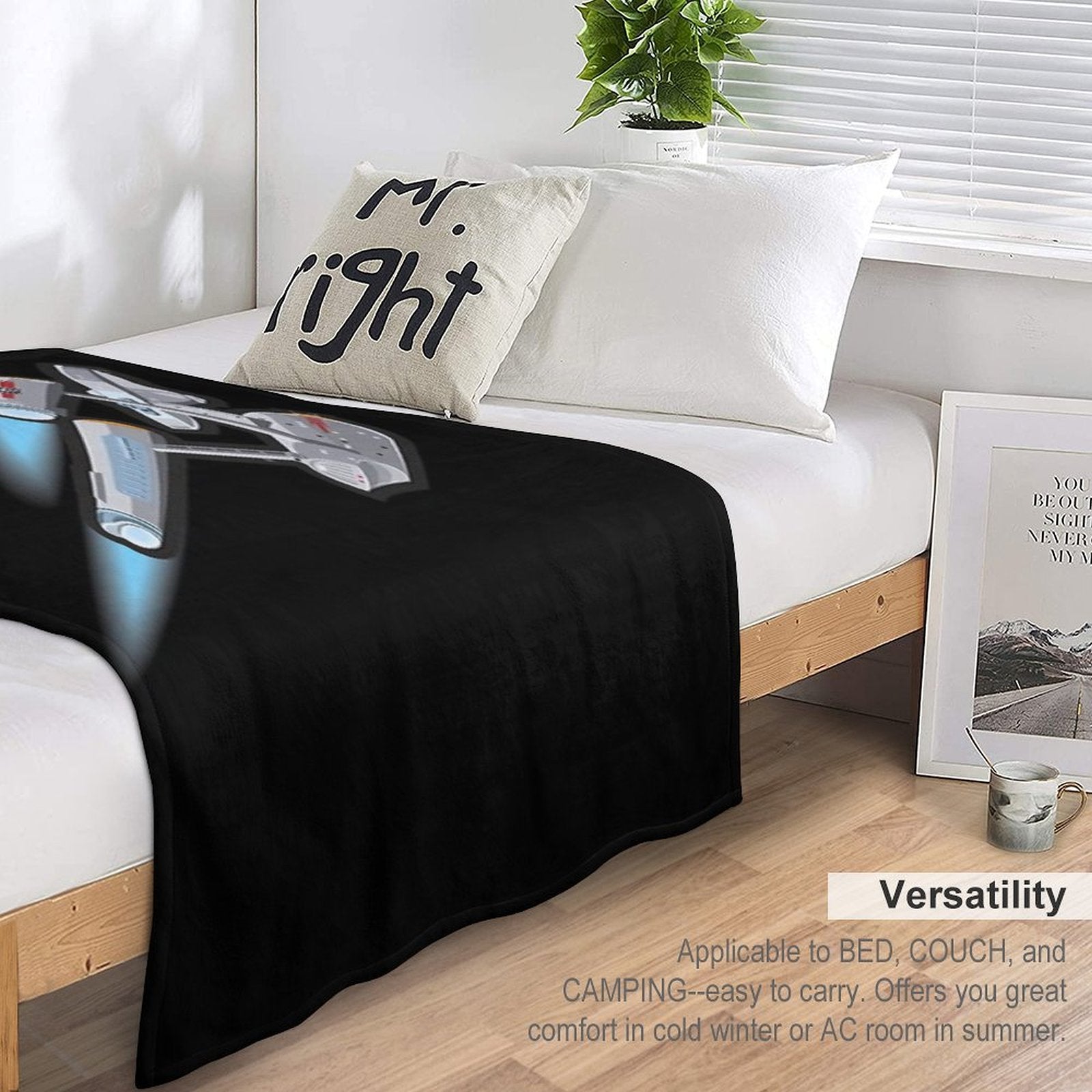 Enterprise Classic Multi-functional Throw Blanket