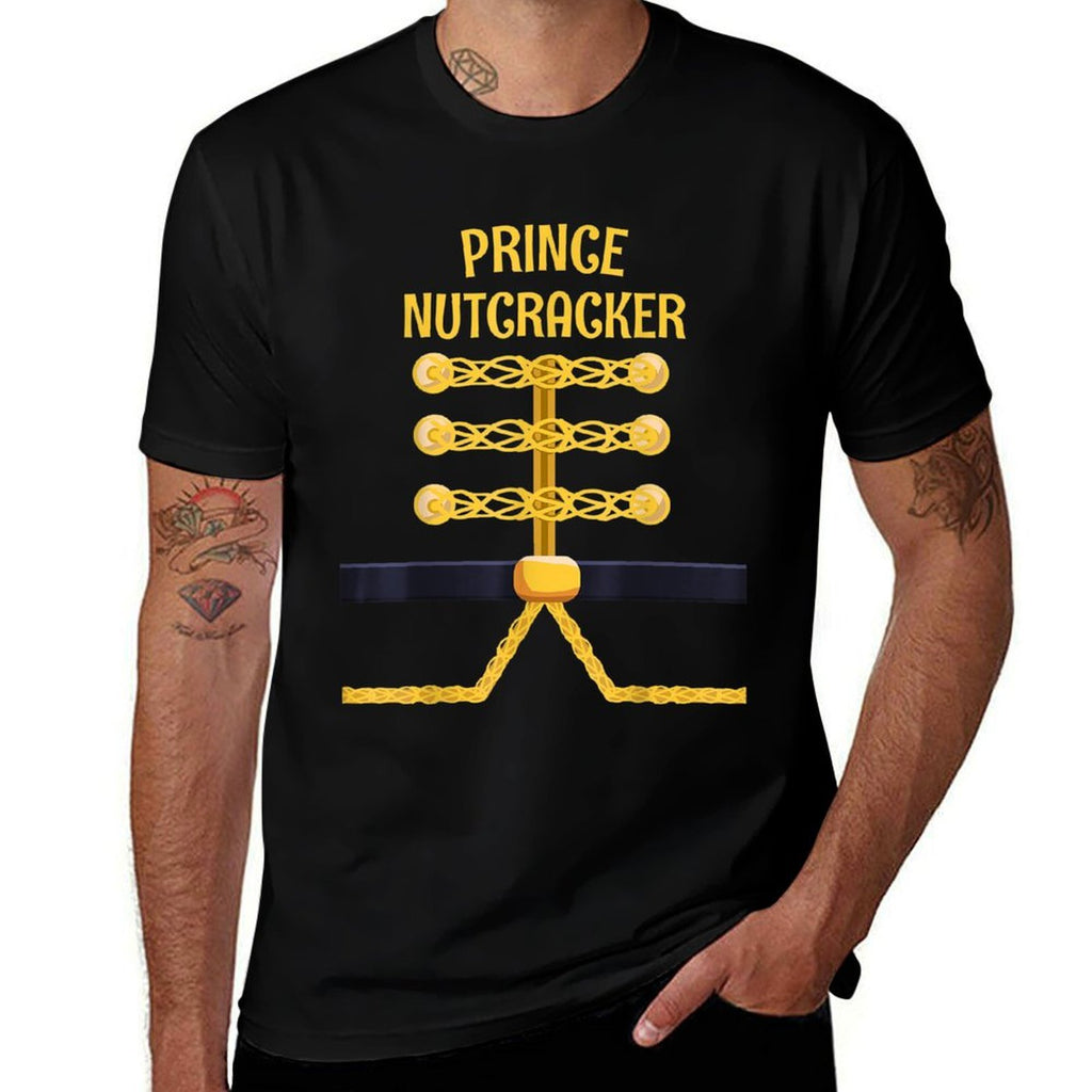 PRINCE Nutcracker Costume Matching Family PJs Gift Christmas  Heathered Texture T-Shirt