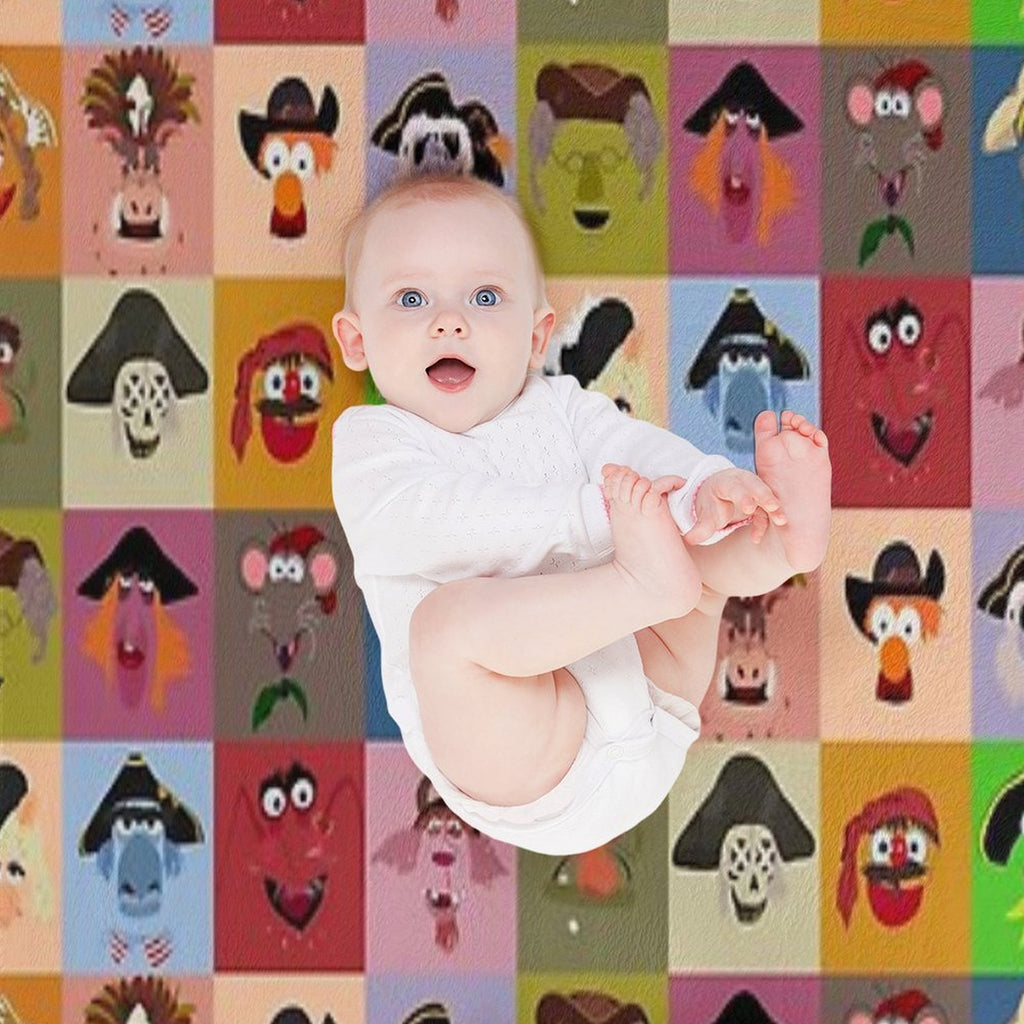Treasure Island Pirates Wrinkle-free Throw Blanket