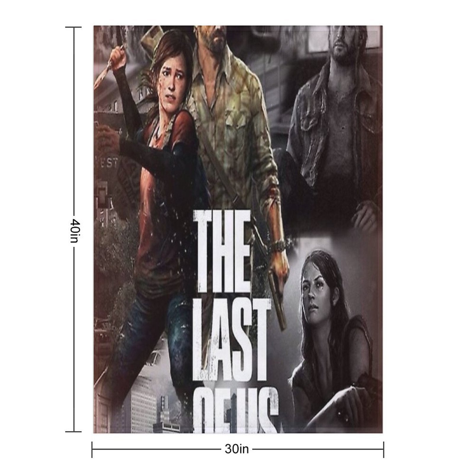 Last of Us Premium Throw Blanket