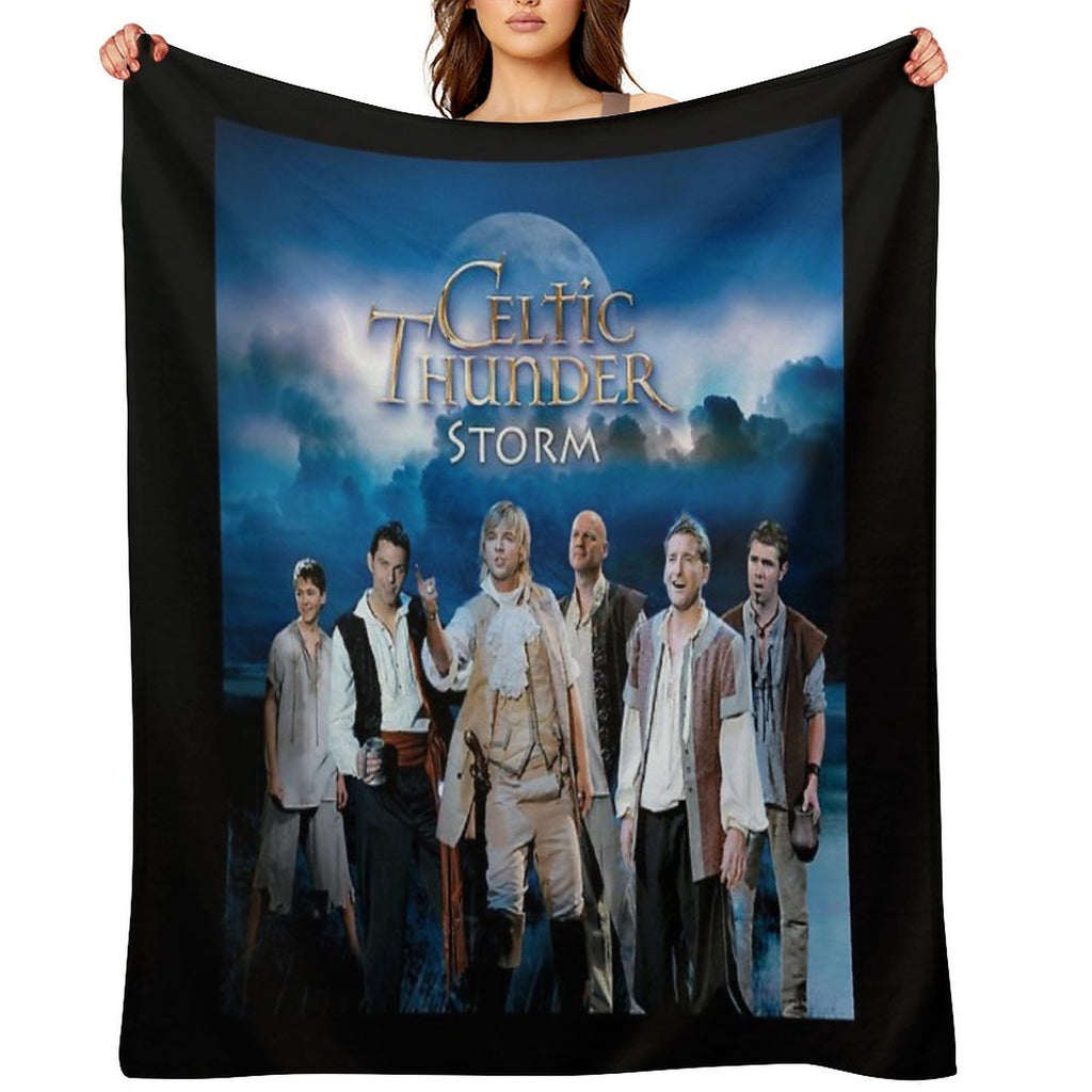 Celtic Thunder Storm Comfort Throw Blanket