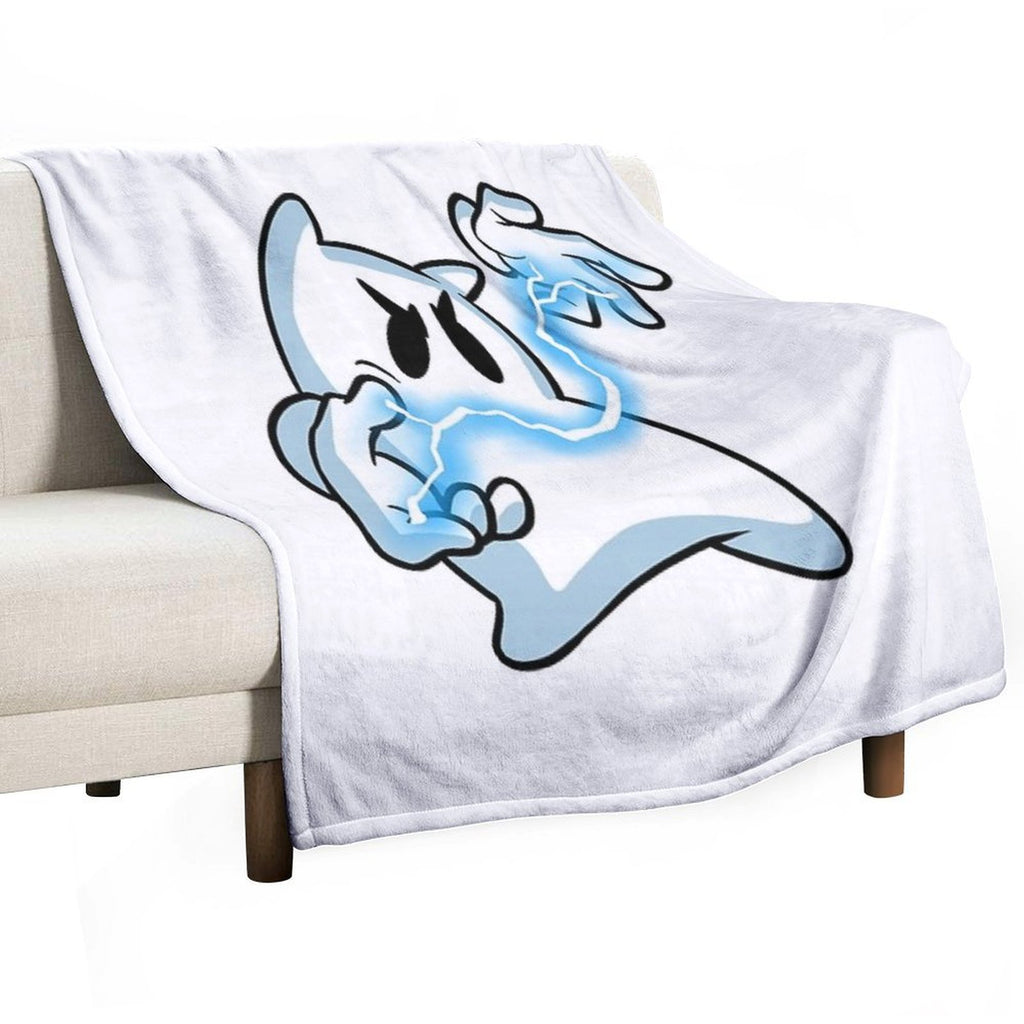 Magic-User Sak - Lightning Edition Sustainable Throw Blanket