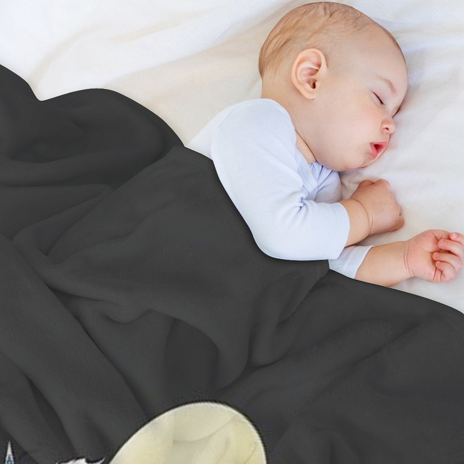 The Great Grey Wolf - Sifkami Velvety-soft Throw Blanket