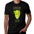 Funny Gardening Pun Romaine Calm Gardener Gift  Slim-fit Cut T-Shirt