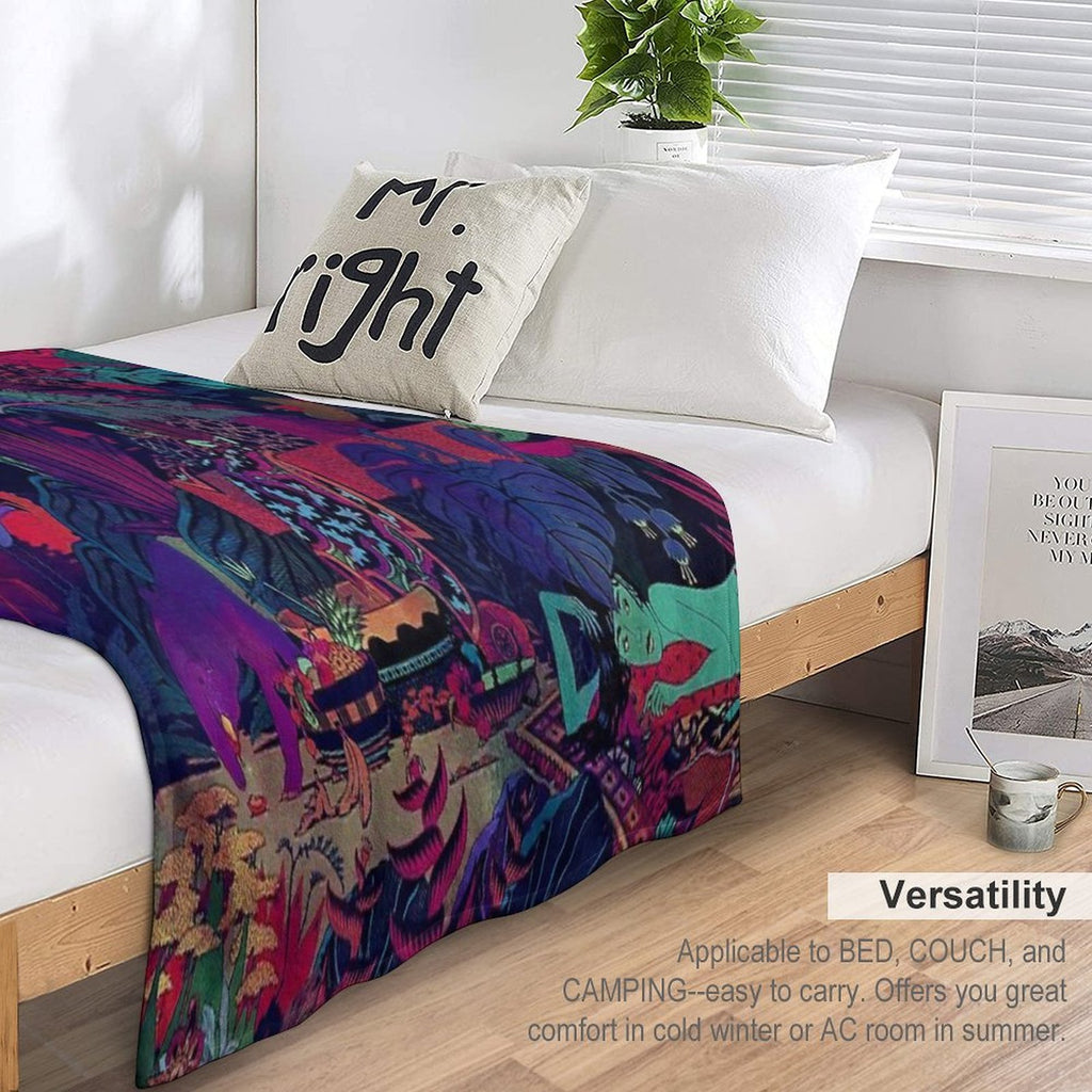 Glass Animals Multi-functional Throw Blanket
