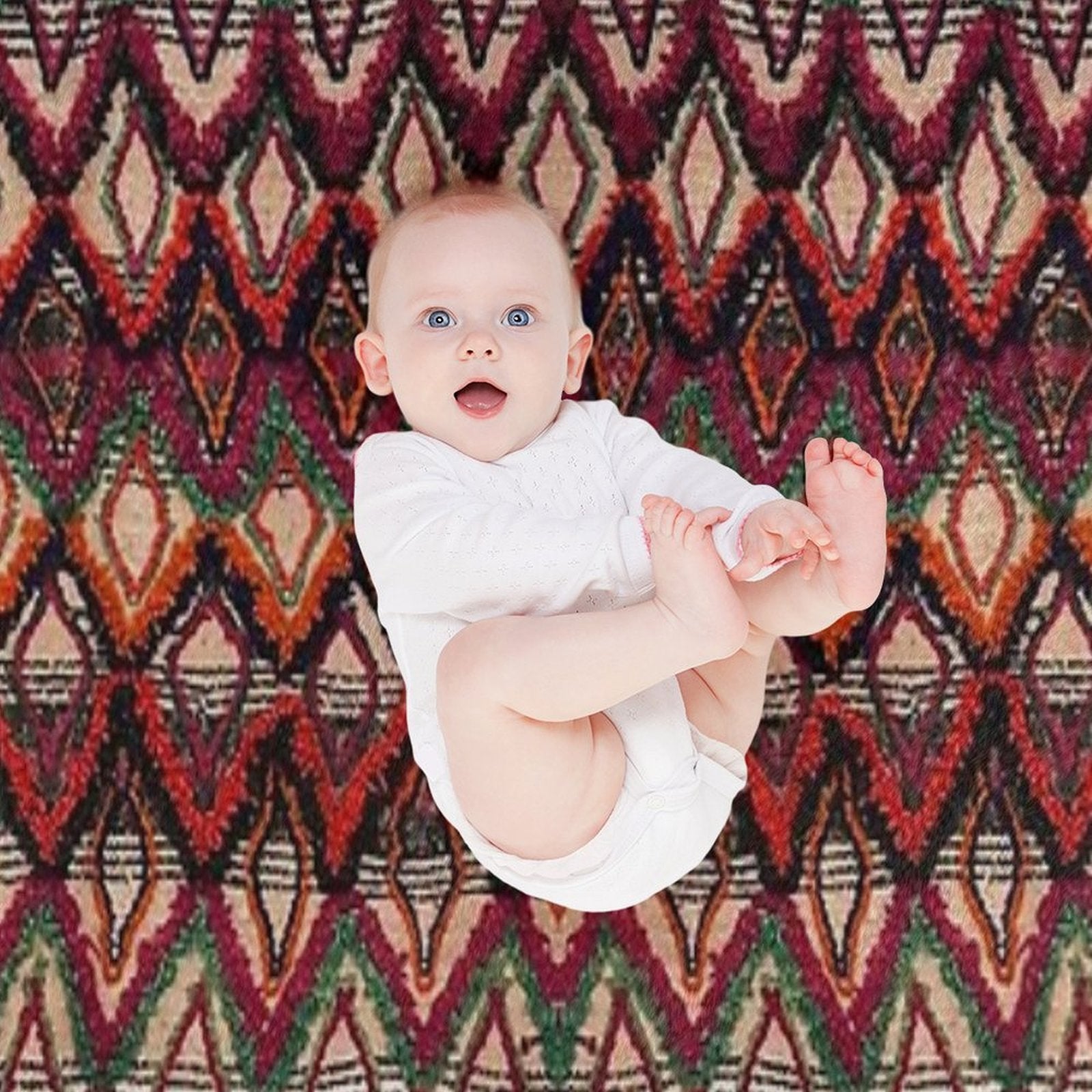 Pattern Design Wrinkle-free Throw Blanket