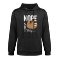 Nope T-shirt - Funny Nope Not Tshirt - Minimalist Sloth Nope Sweatshirt Breathable Fabric Hoodie