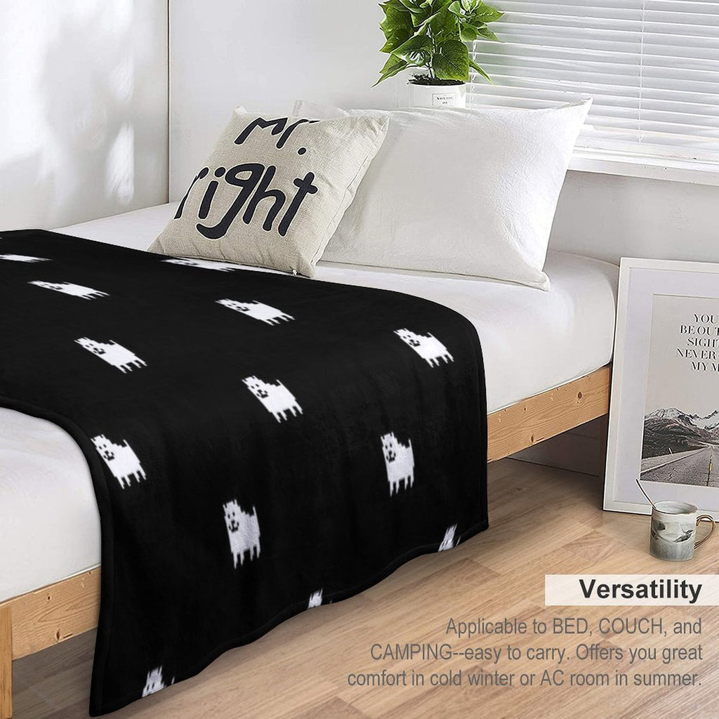 Undertale Annoying Dog Durable Throw Blanket