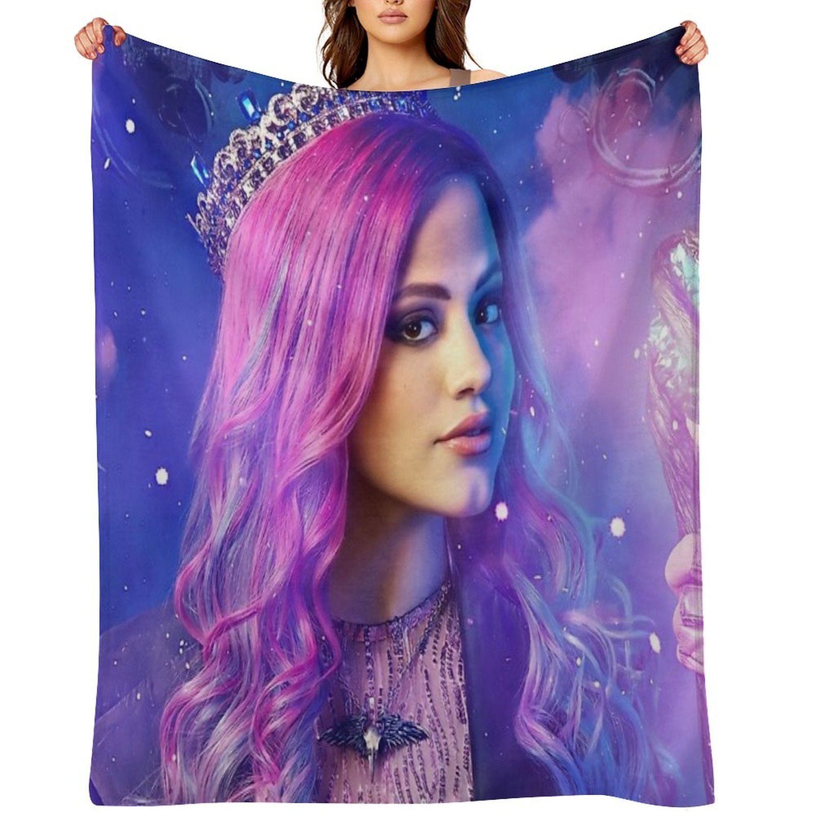 Audrey Descendants 3 Compact Throw Blanket