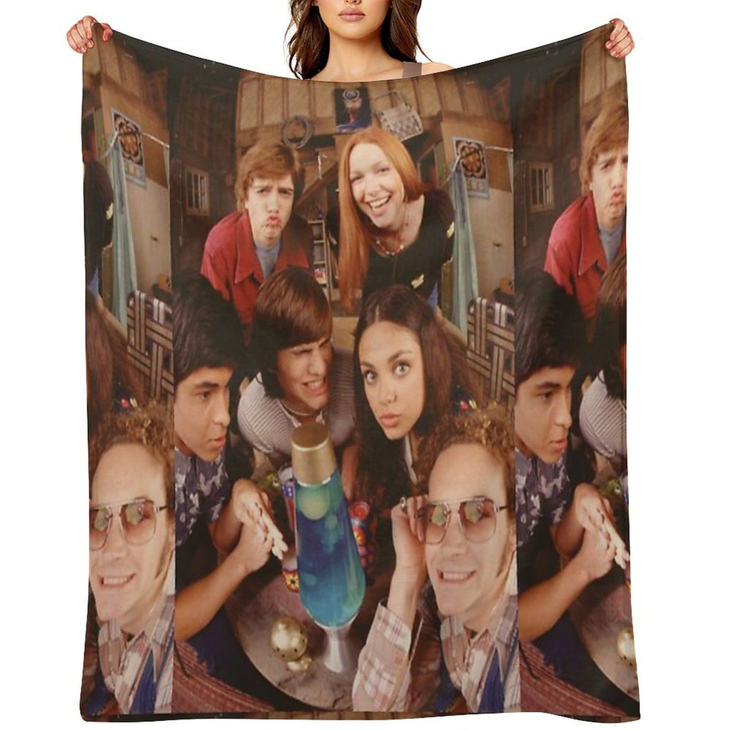That 70s Show Fish Eye Photo Durable Throw Blanket