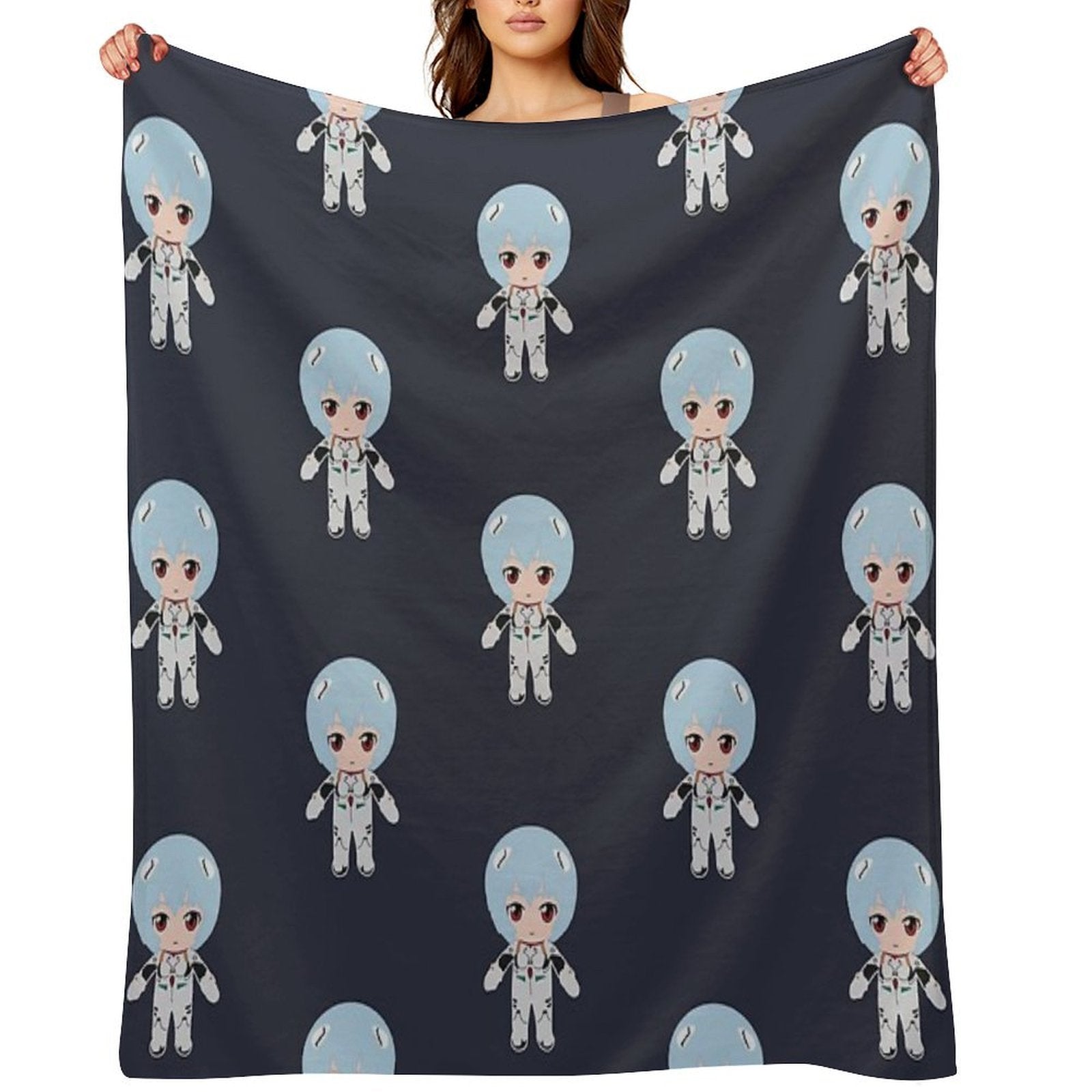 Rei Plush Design Travel-friendly Throw Blanket