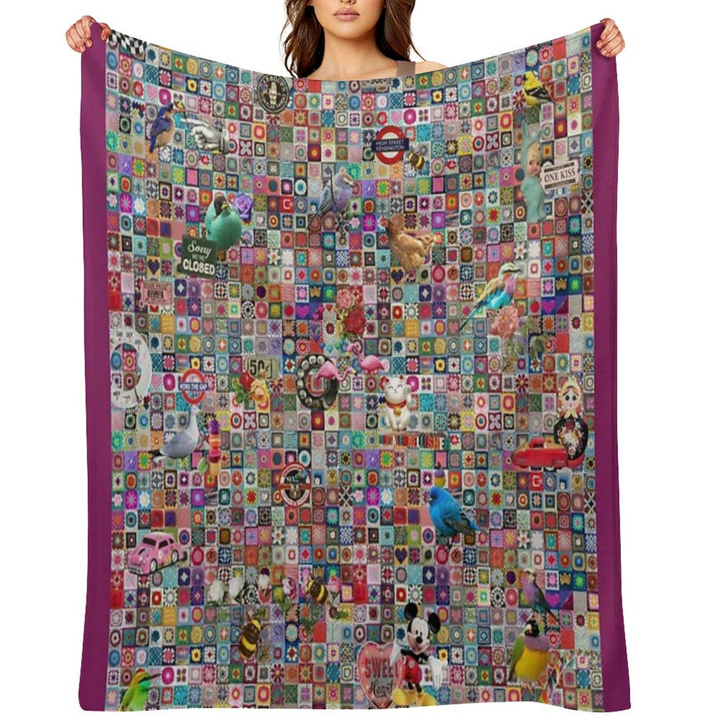 Granny Madness Durable Throw Blanket