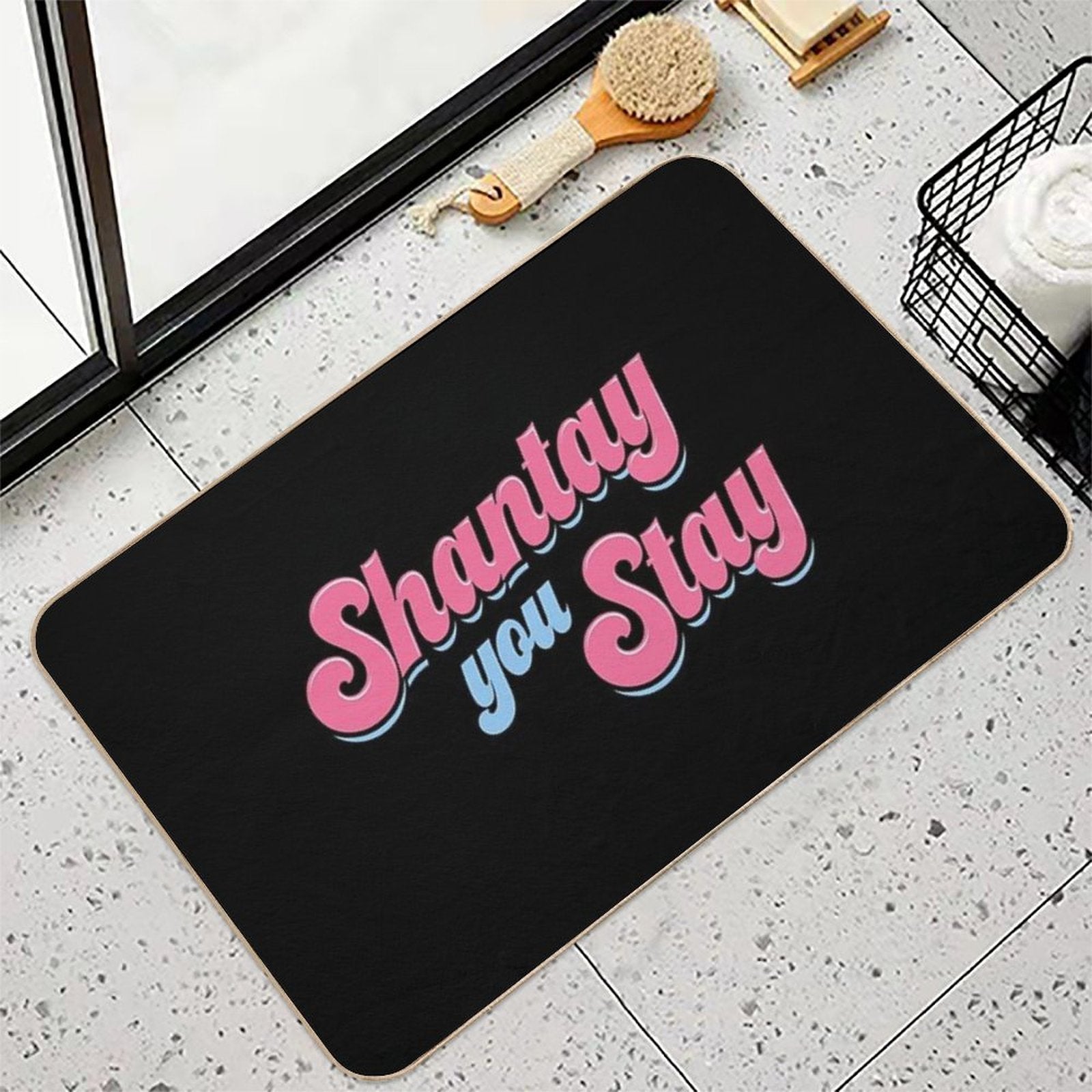 Shantay You Stay - Rupaul's Drag Race  Eco-Friendly Bath Mat