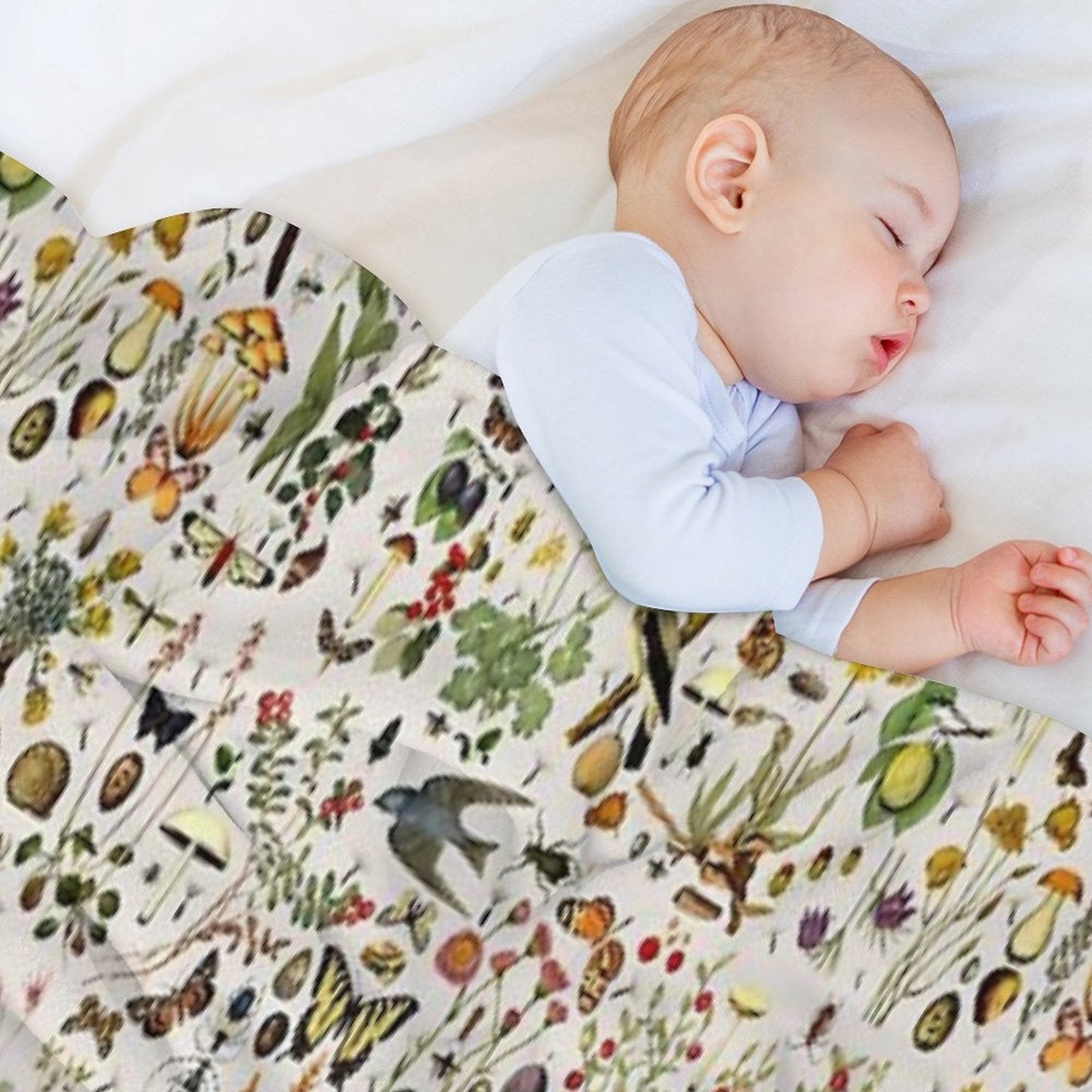 Biology of America USA Compact Throw Blanket