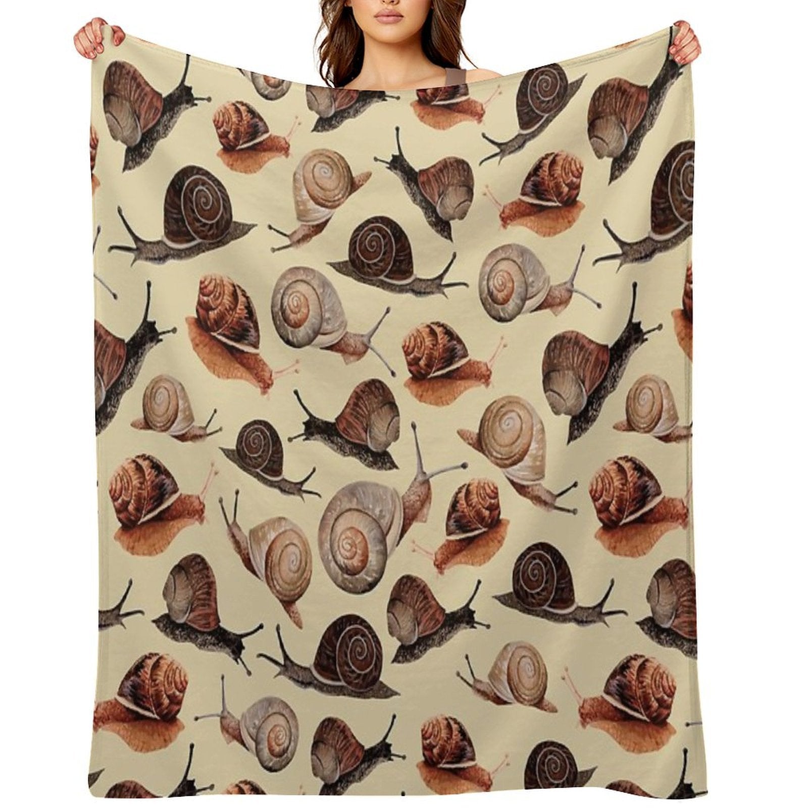 A Slew of Snails Premium Throw Blanket