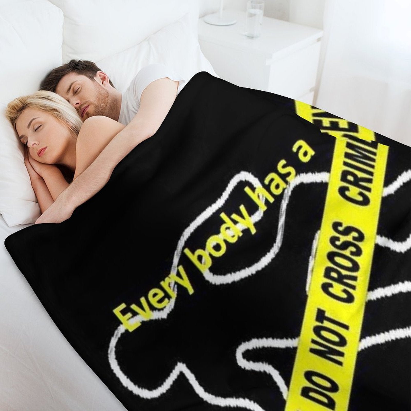 Every Body Has A Story to Tell Quick-dry Throw Blanket