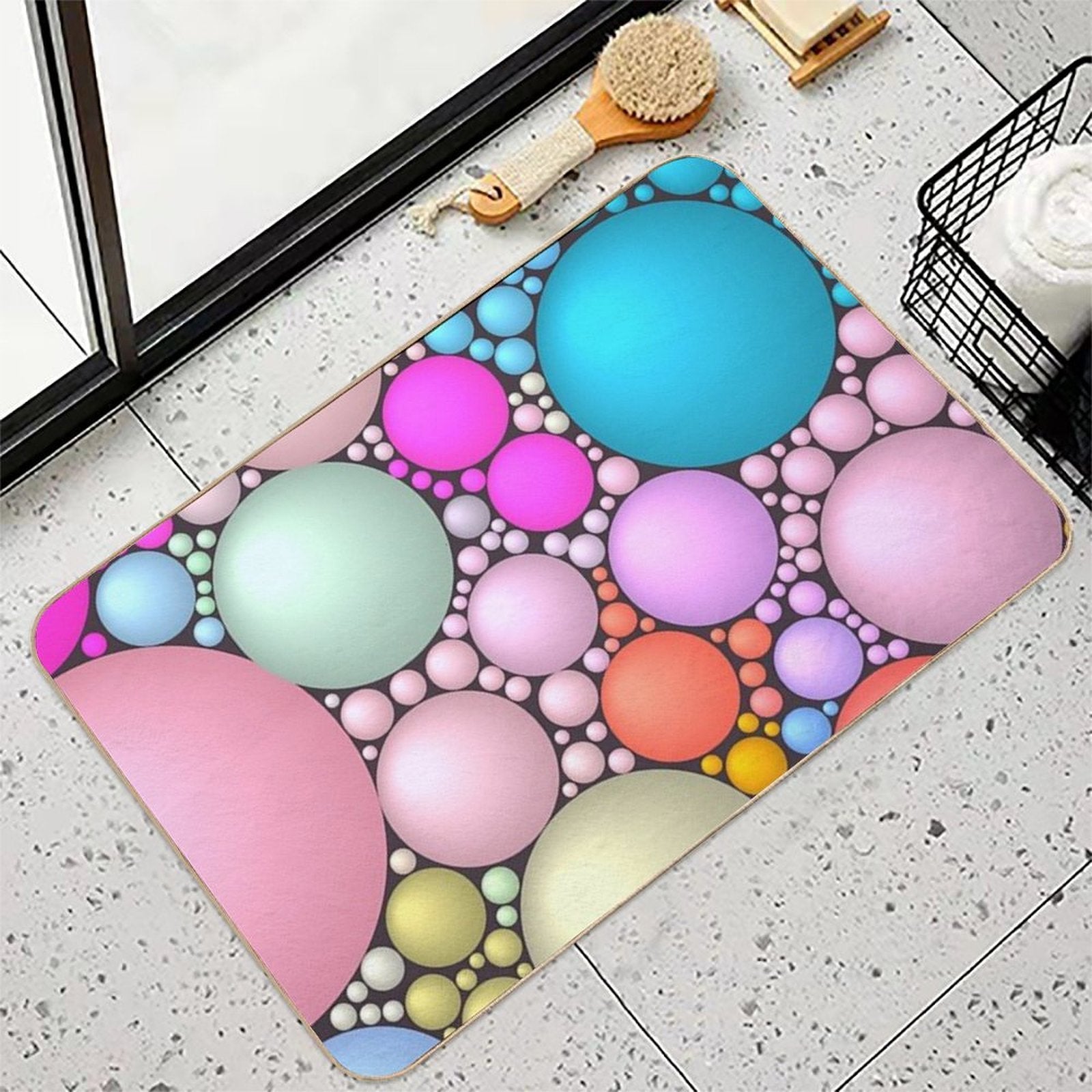 Bubbles  Eco-Friendly Bath Mat