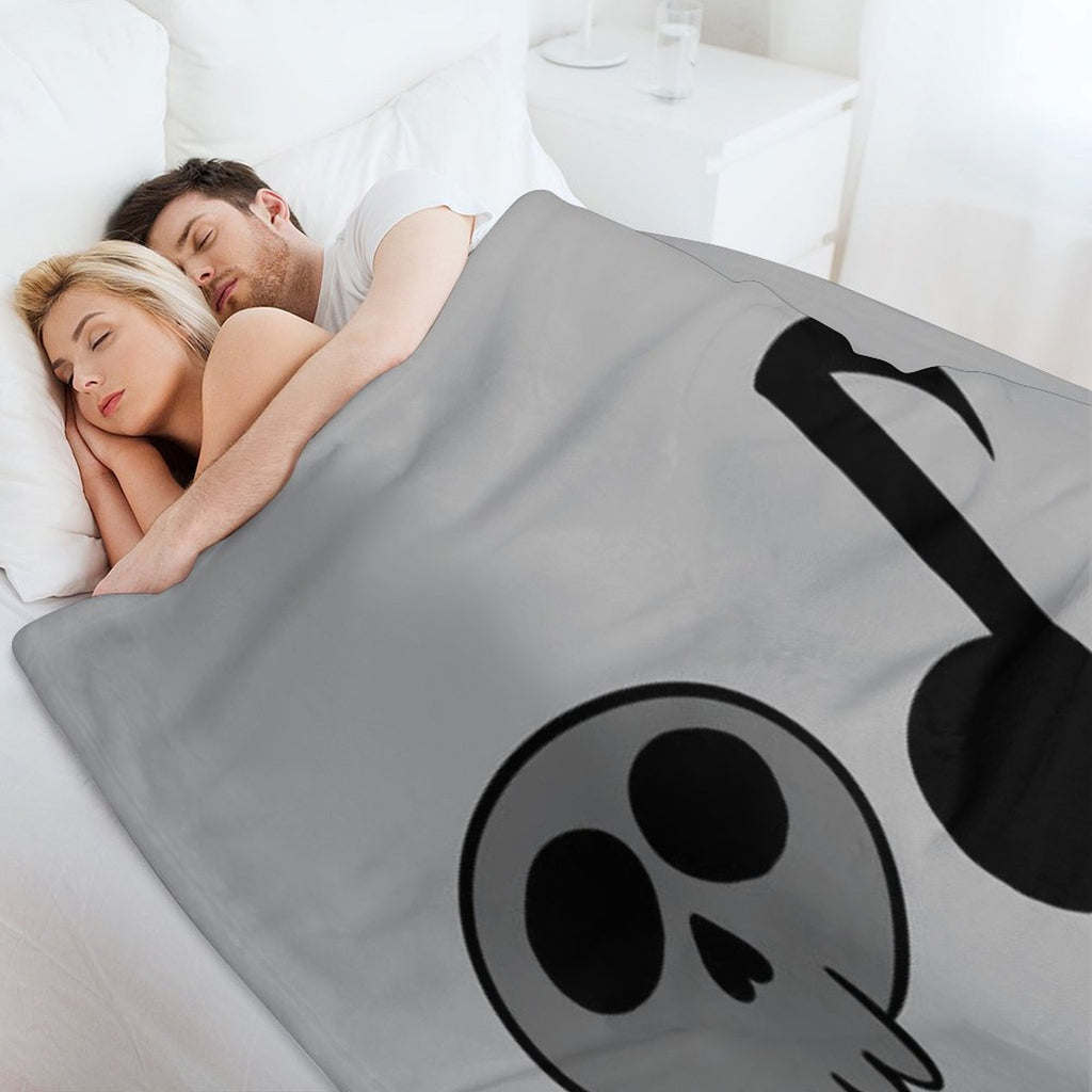 Death Note Music Note Comfort Throw Blanket