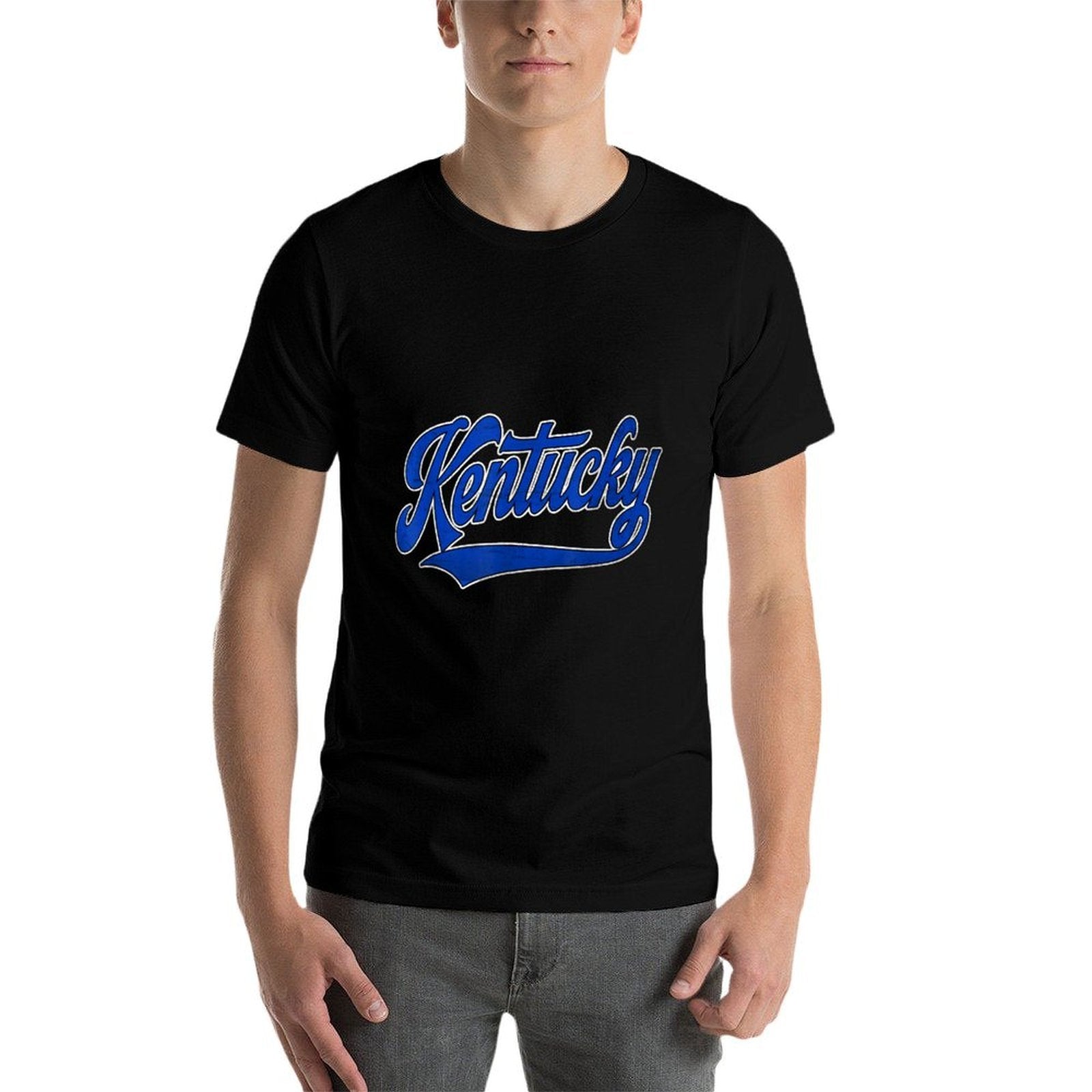 Kentucky Name Personalized Classic Gift Idea  Cotton T-Shirt