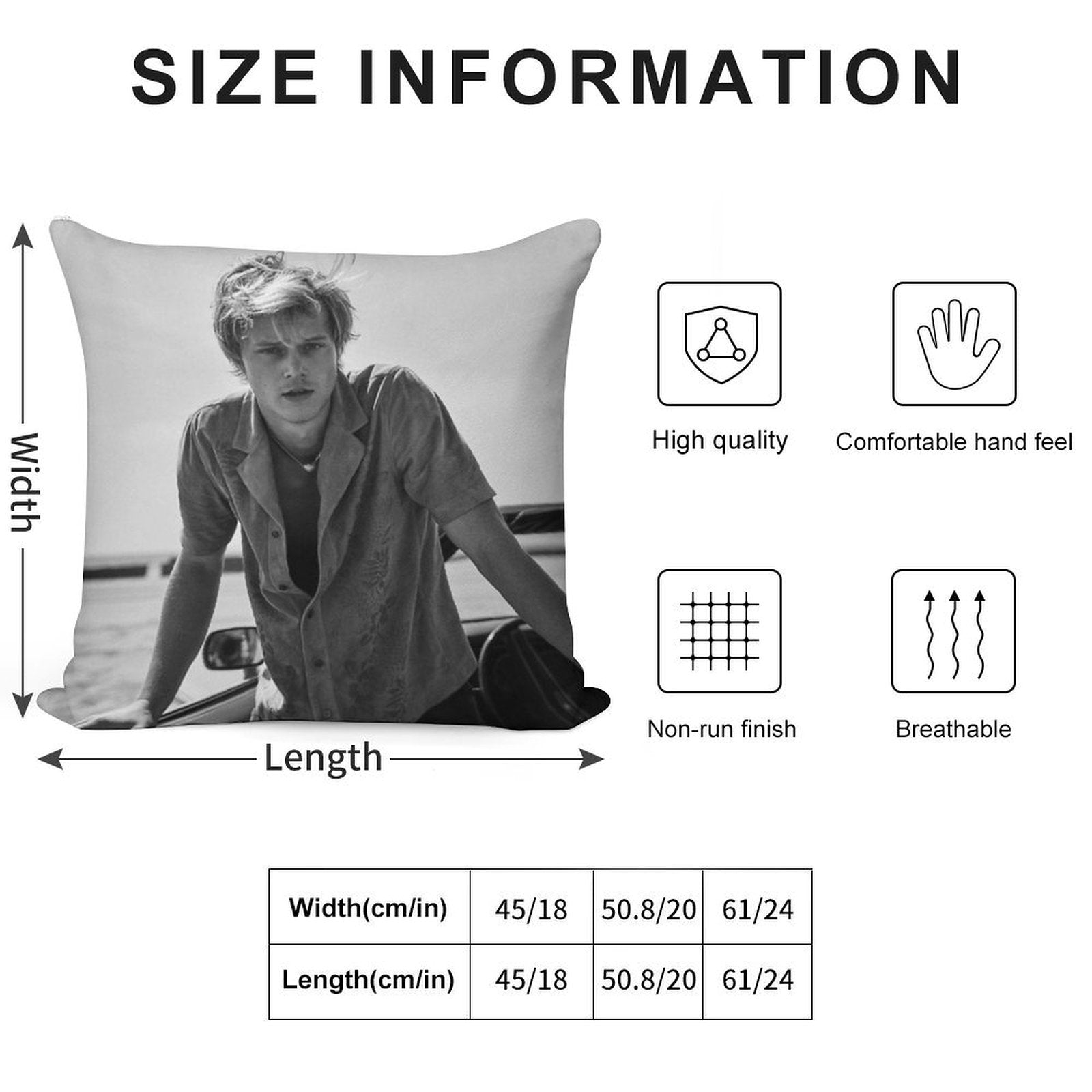 Rudy Pankow Soft Bedroom Essential Throw Pillow