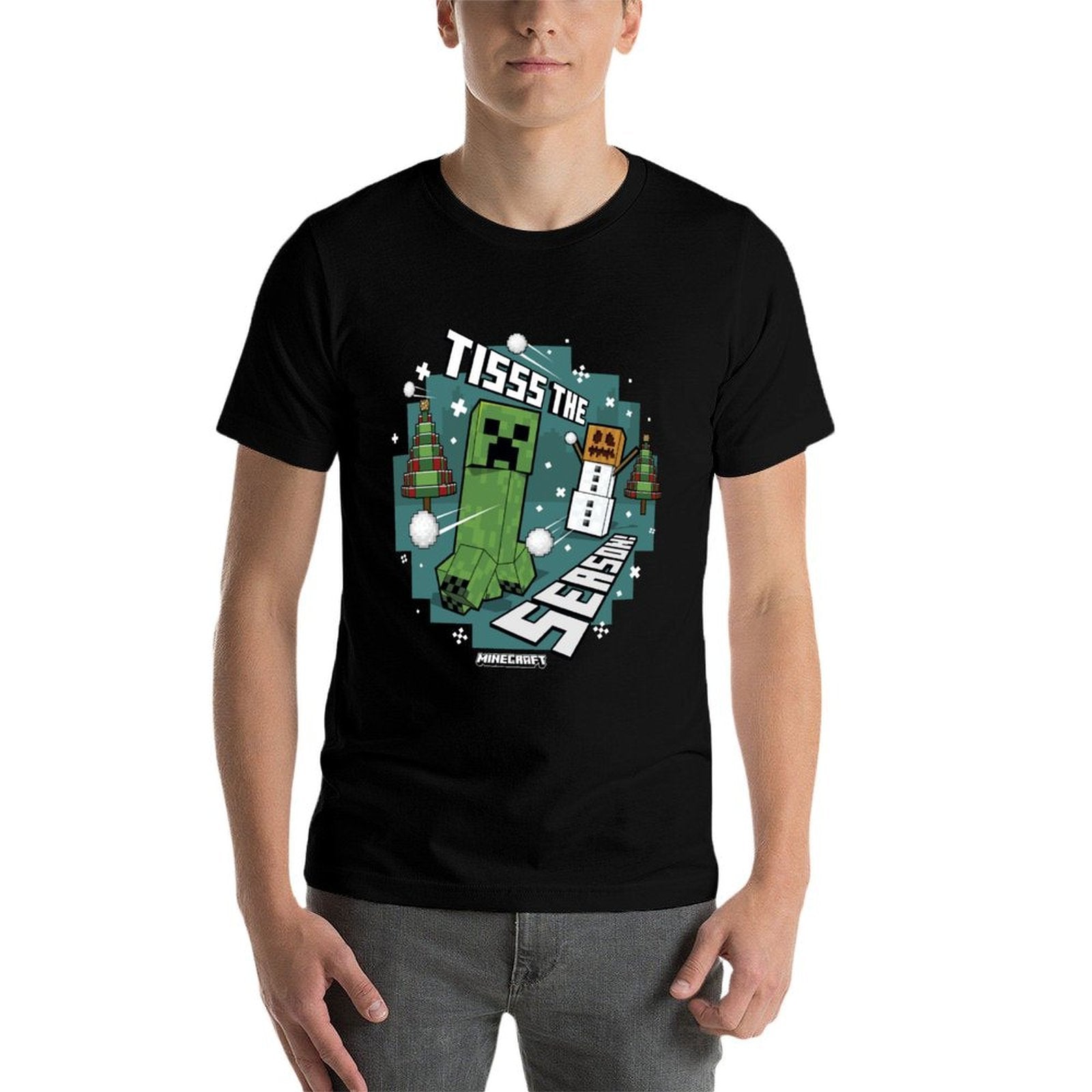 Minecraft Christmas Tisss The Season  Odor-resistant T-Shirt