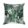 Tropical Jungle Leaves Pattern #4 #tropical #decor #art Soft Ultra-Soft Texture Throw Pillow