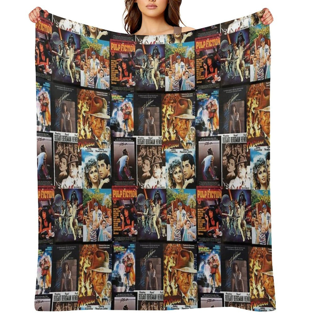 Classic Movies Plush Throw Blanket
