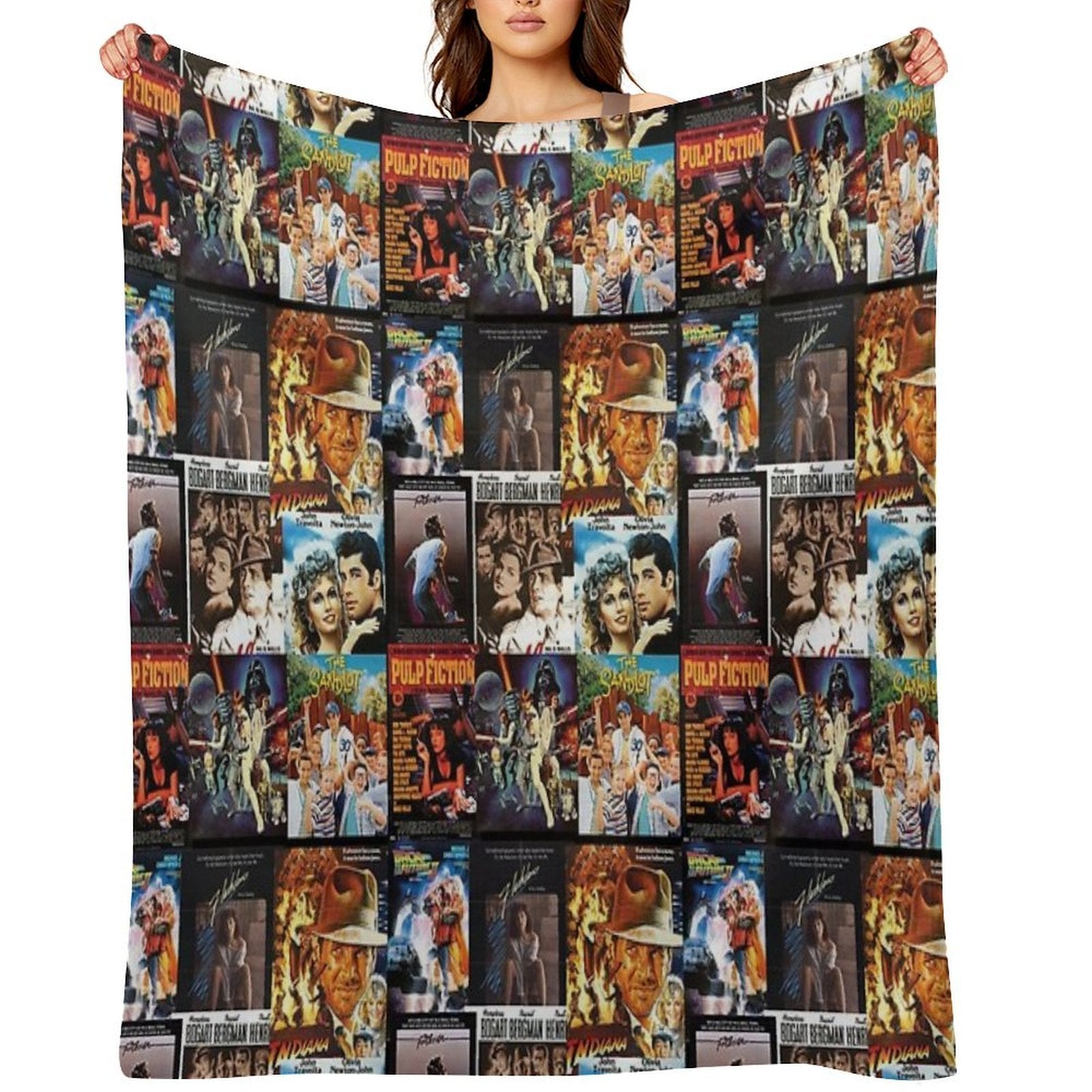 Classic Movies Plush Throw Blanket