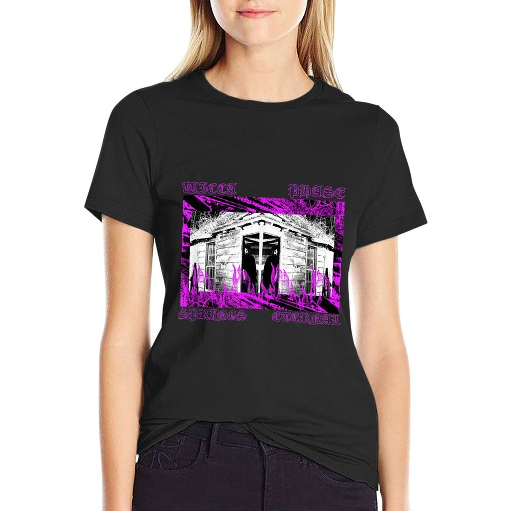 Wicca Phase Springs Eternal - Flames Comfortable T-Shirt