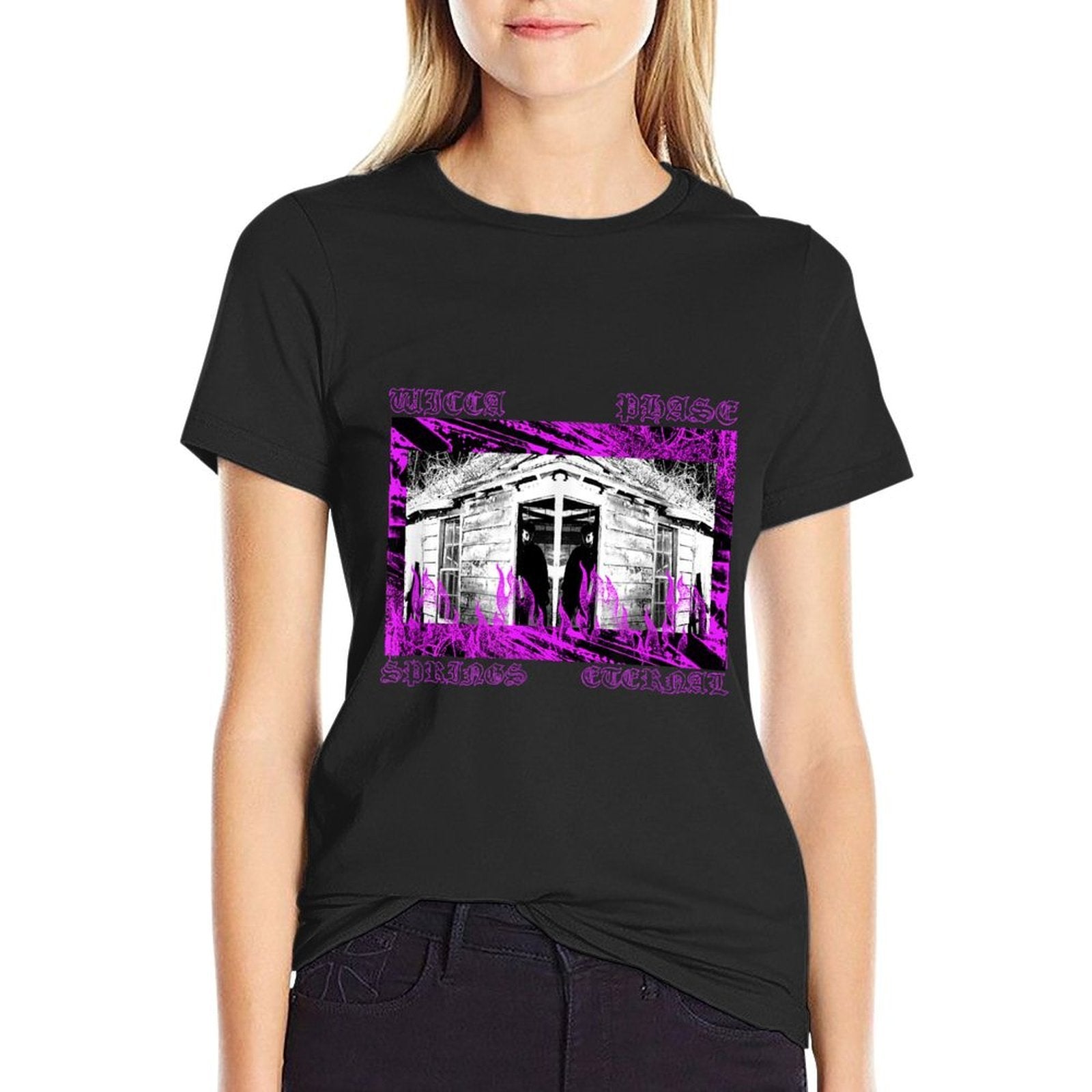 Wicca Phase Springs Eternal - Flames Comfortable T-Shirt