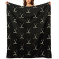 Hockey Sticks Travel-friendly Throw Blanket