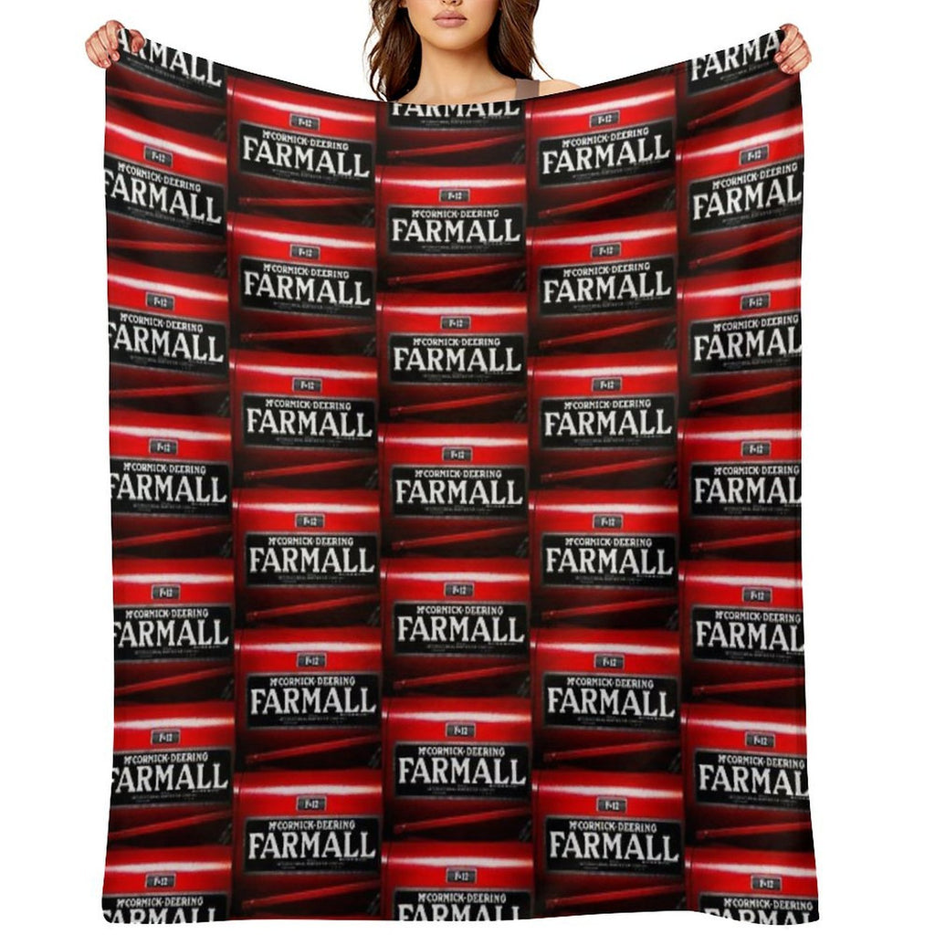 Farmall   International Harvester McCormic Deering Durable Throw Blanket