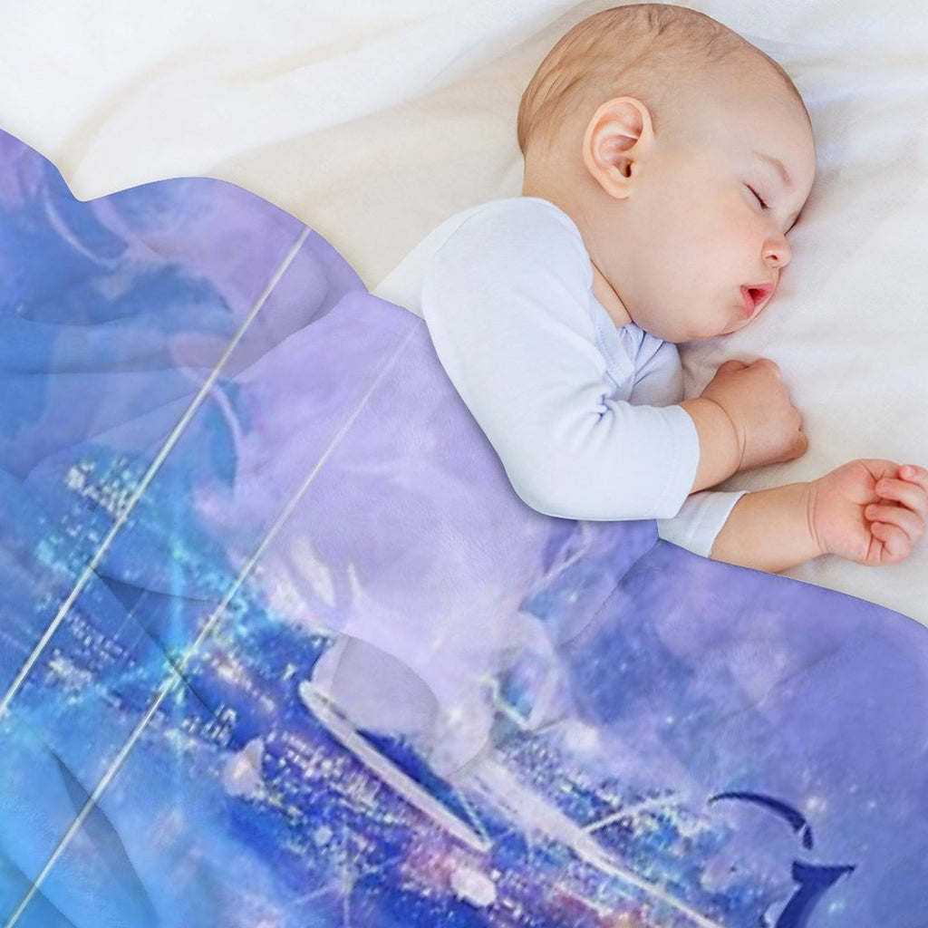 Above The Clouds Quick-dry Throw Blanket