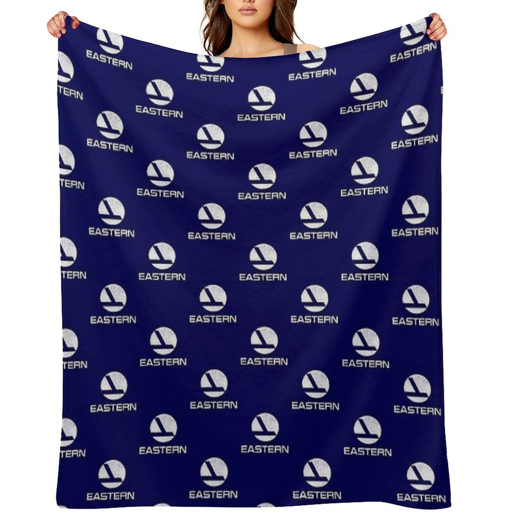 Eastern Airlines Vintage Logo Machine-washable Throw Blanket