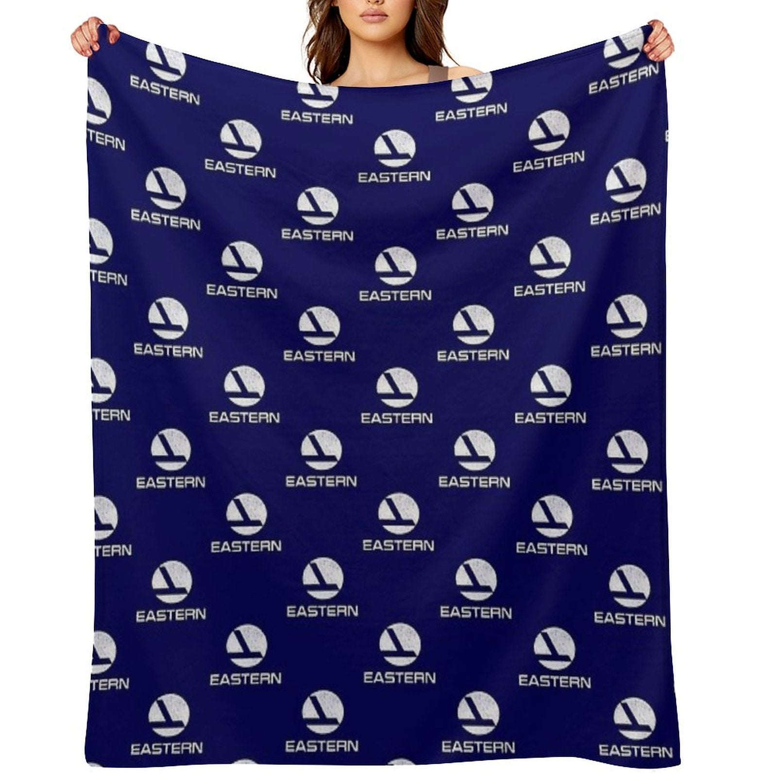 Eastern Airlines Vintage Logo Machine-washable Throw Blanket