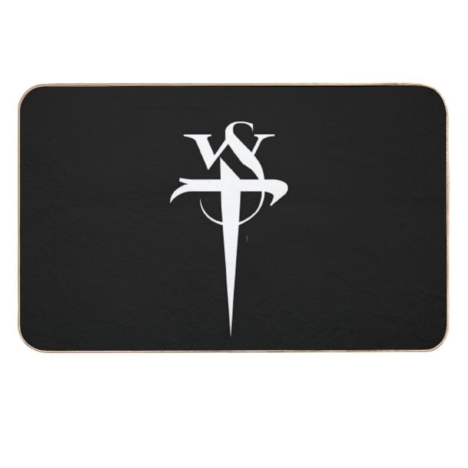 Stabbing Westwared Classic Dagger Logo  Toxin-Free Bath Mat