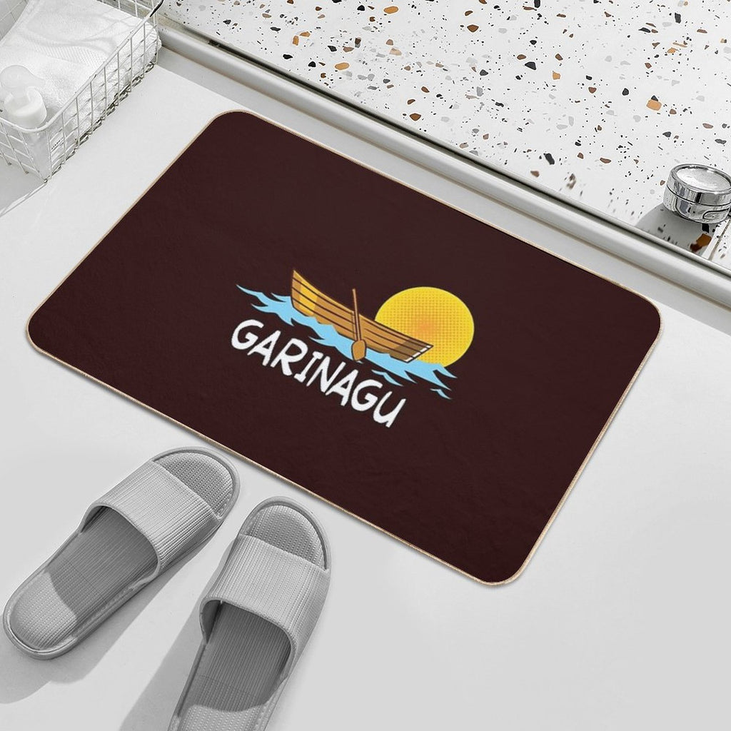Garinagu Sunset at Sea  Easy To Clean Bath Mat