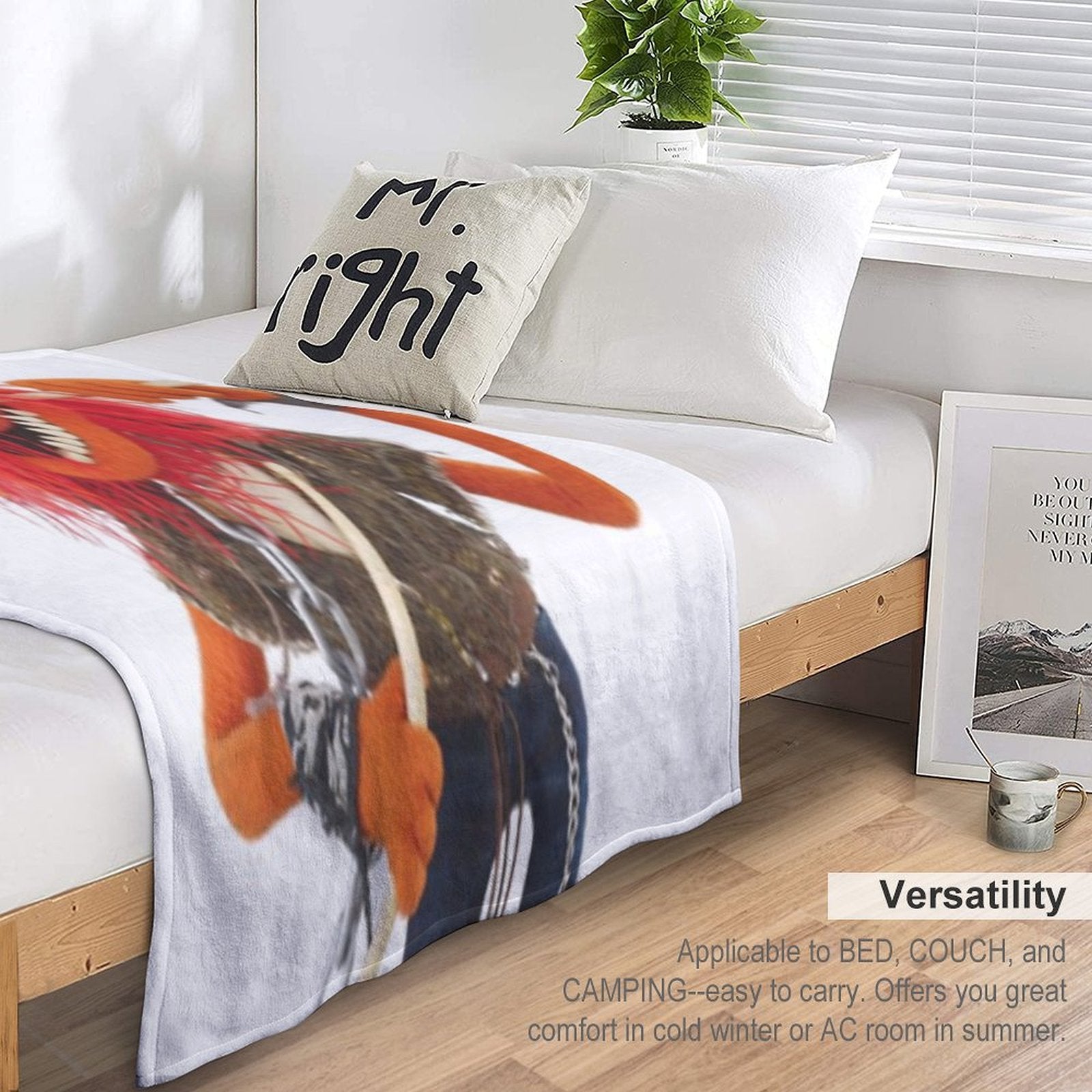Animal Muppet Anti-pilling Throw Blanket