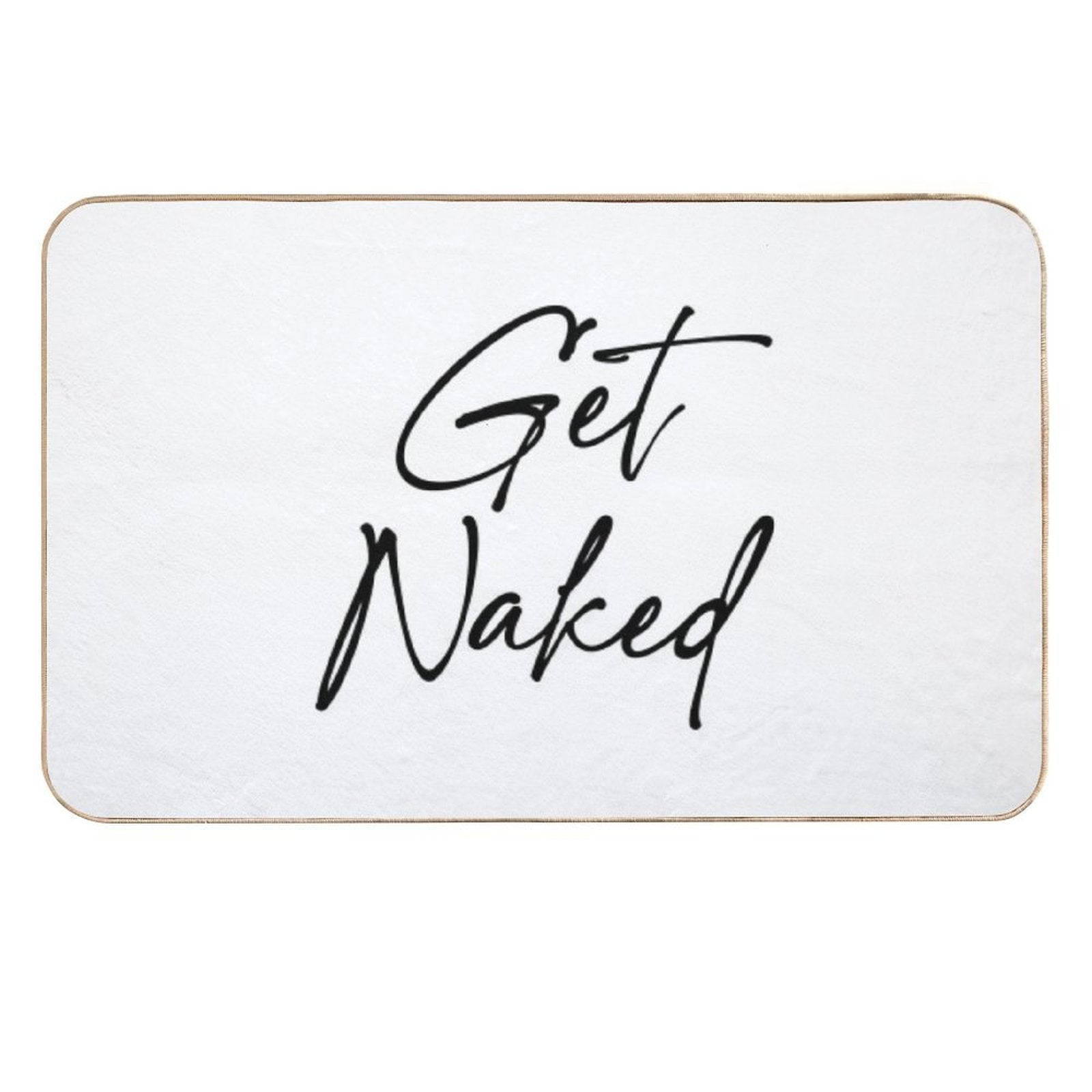 Get Naked, Home Decor,  Easy Maintenance Bath Mat