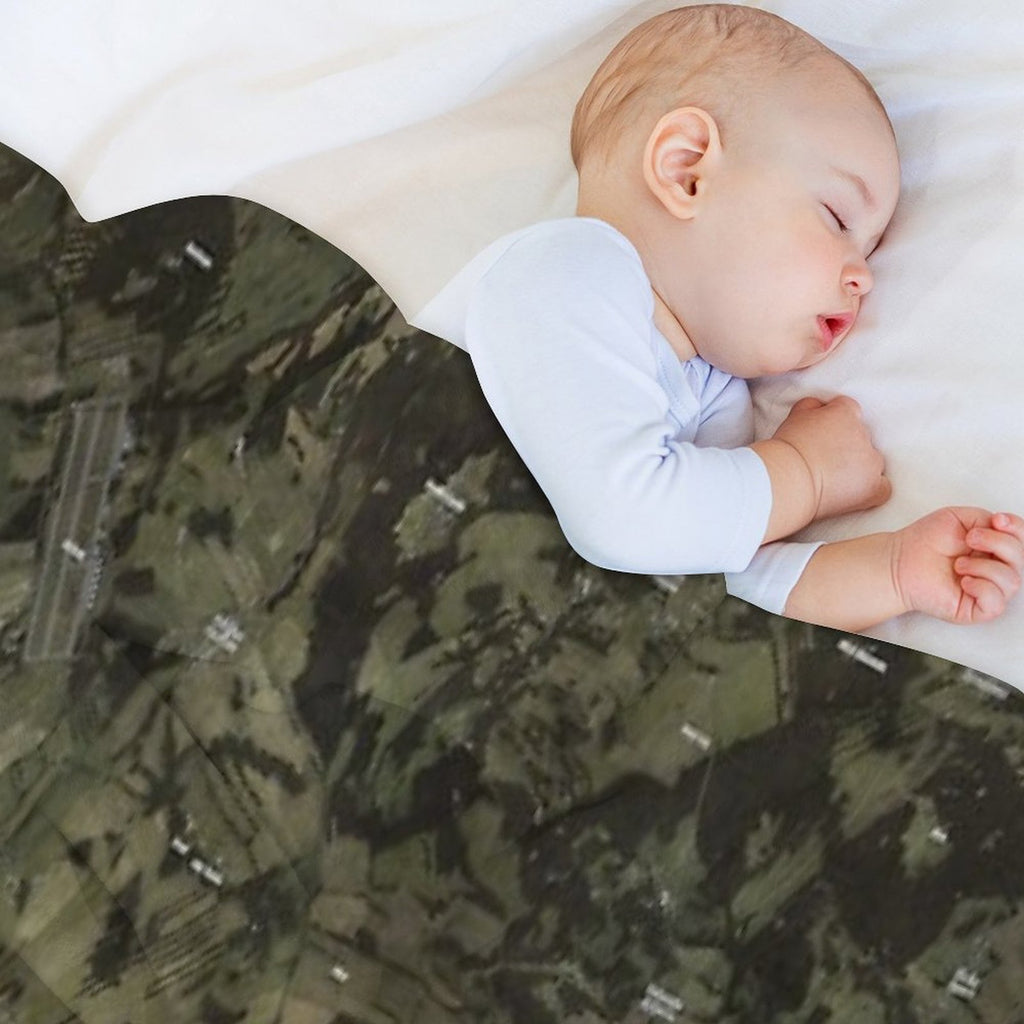 Day Z Map Anti-pilling Throw Blanket