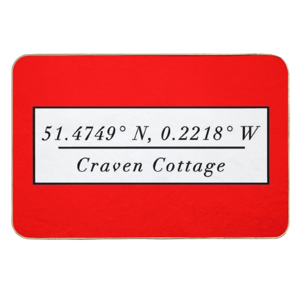 Craven Cottage  Pet-Safe Bath Mat