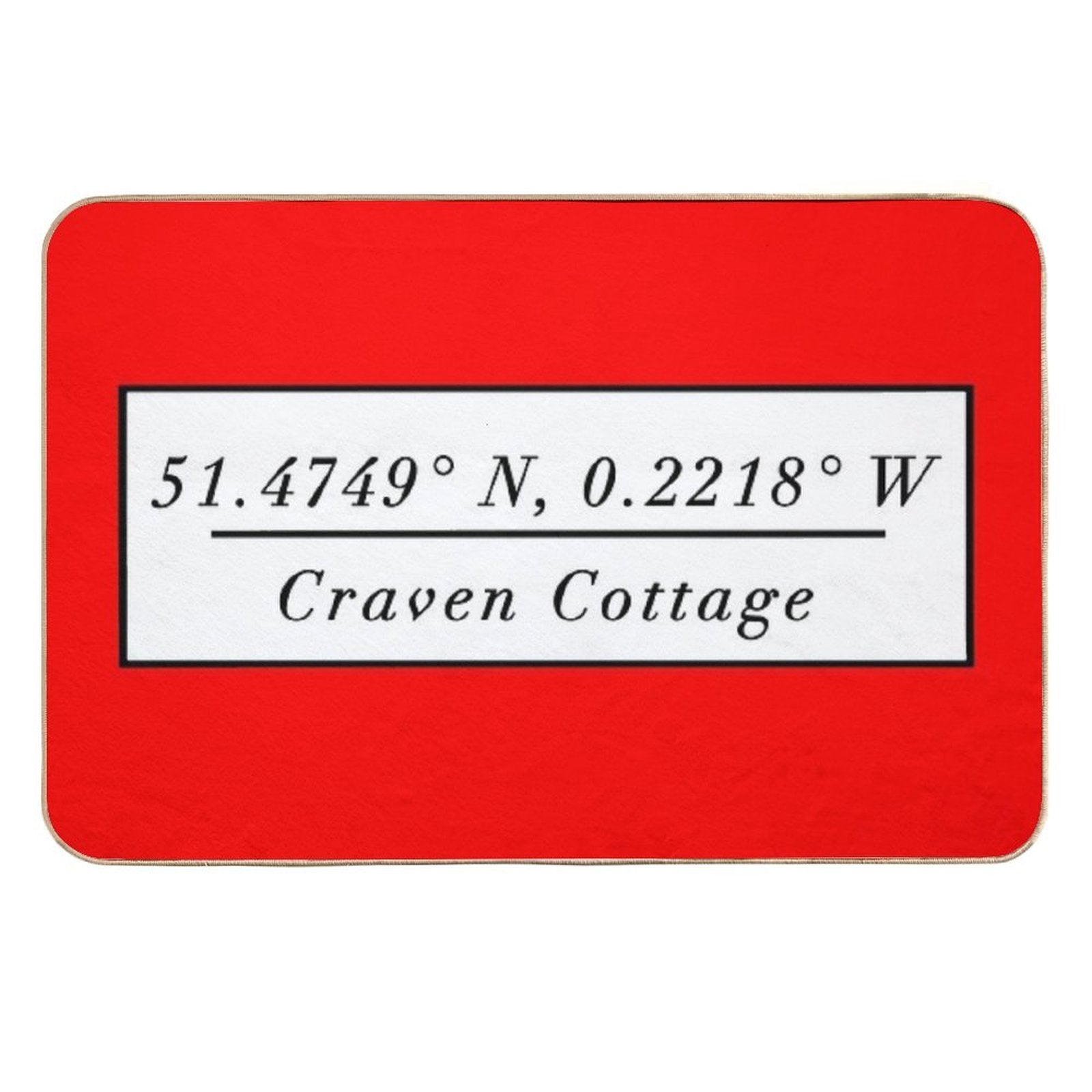 Craven Cottage  Pet-Safe Bath Mat