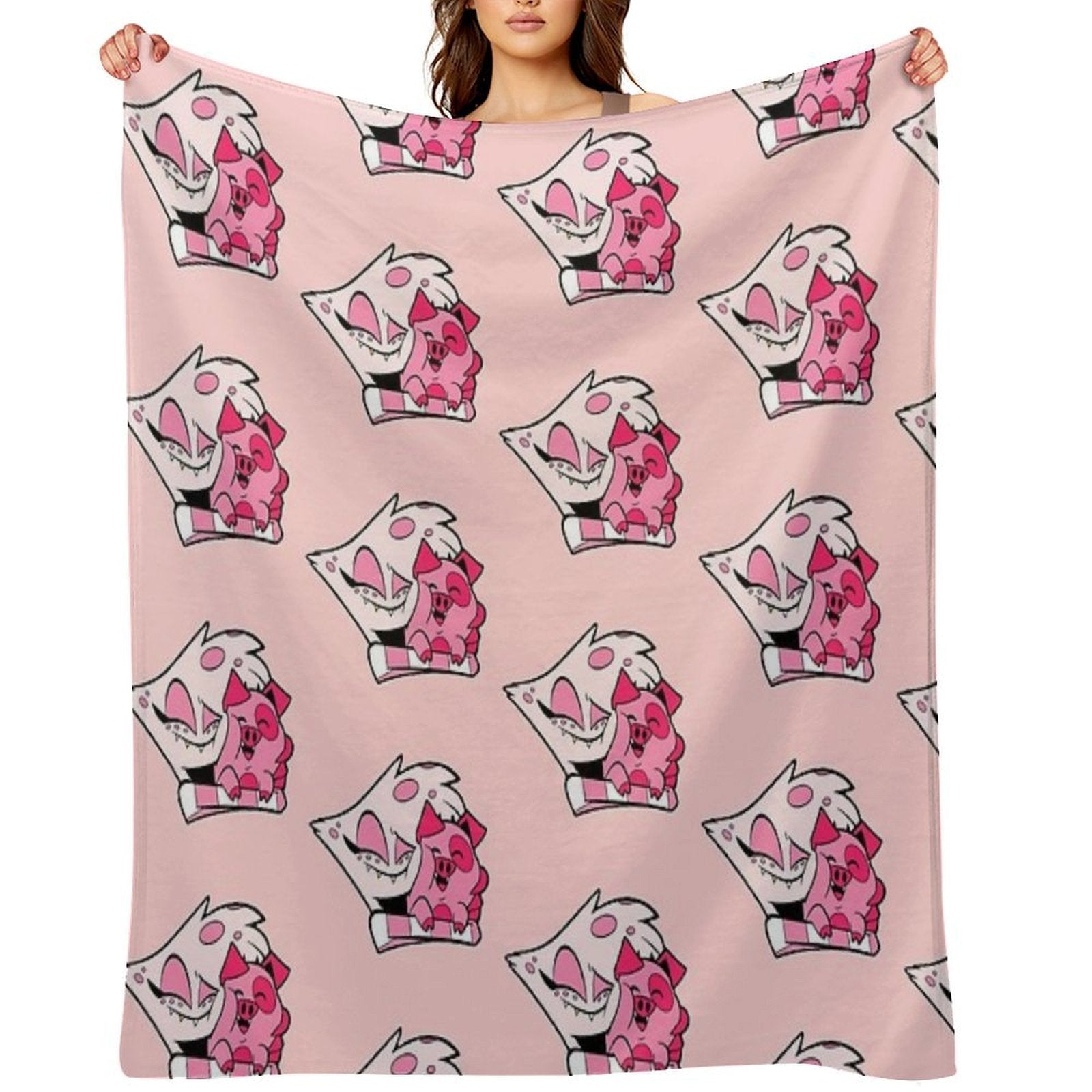 Angel Dust And Fat Nuggets Comfort Throw Blanket