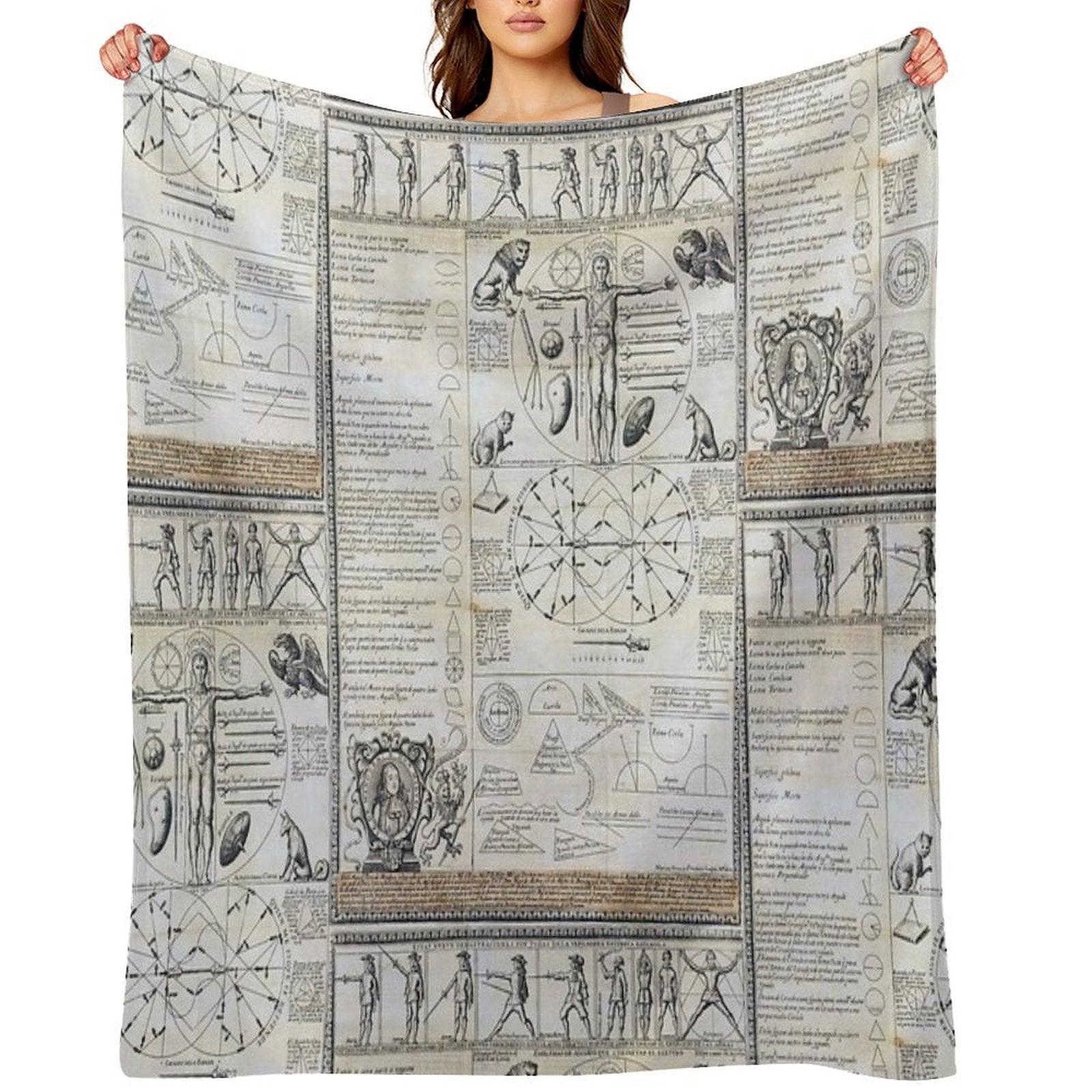 La Verdadera Destreza, Summarized Wrinkle-free Throw Blanket