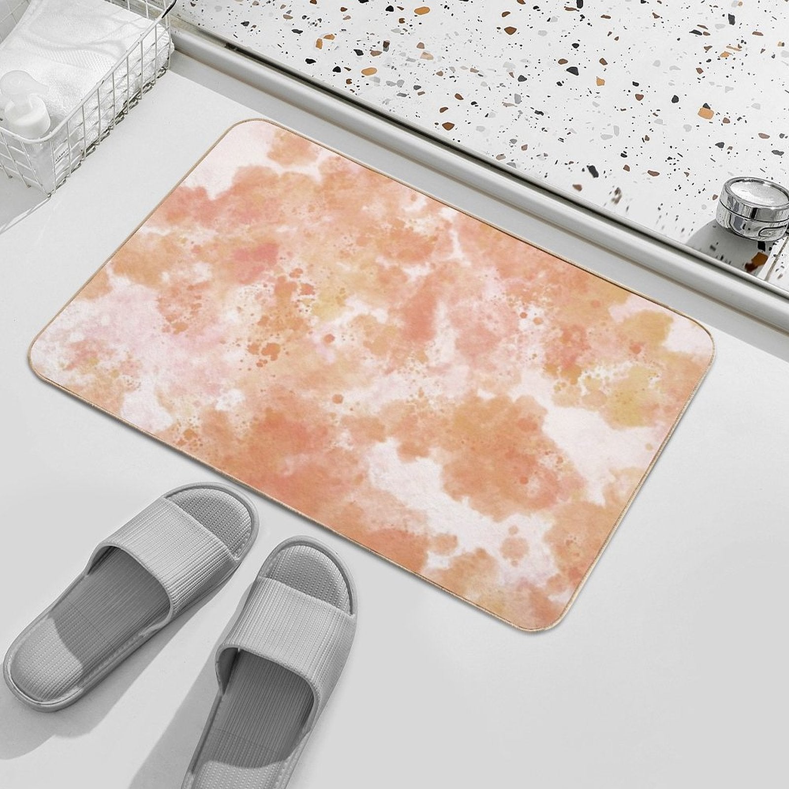 Boho Watercolor  Multi-Purpose Bath Mat
