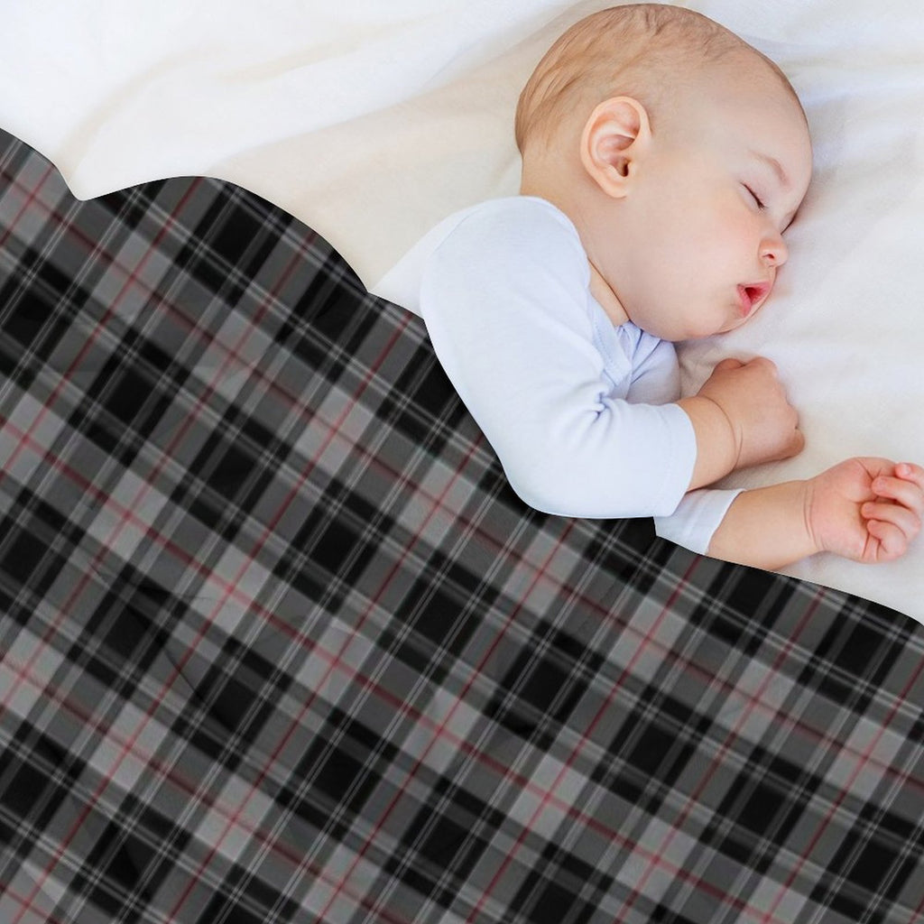 Clan Moffat Tartan Plush Throw Blanket