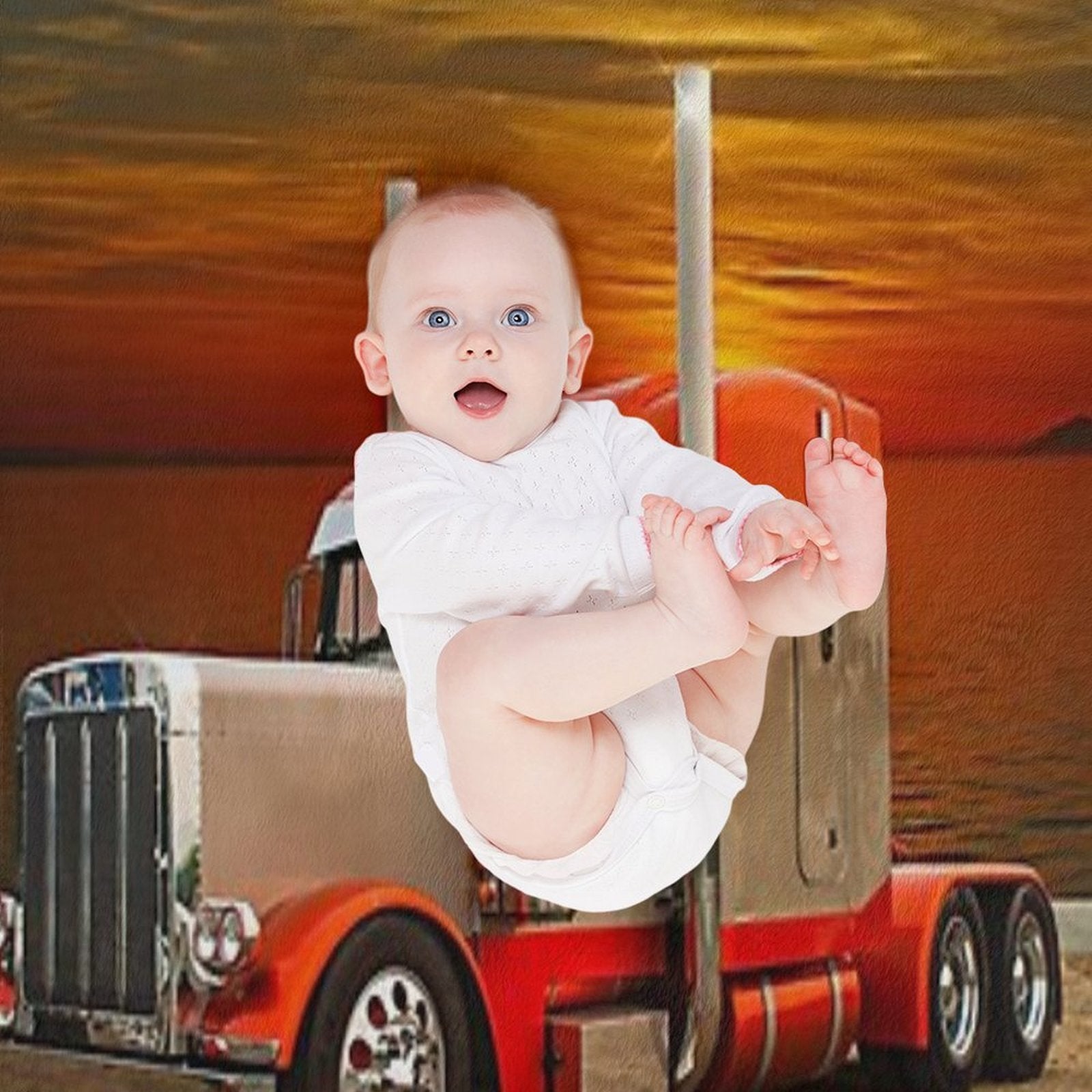 Cool Peterbilt Easy Care Throw Blanket
