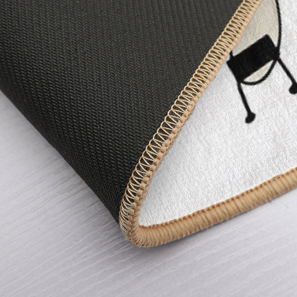 Let's Get Naked - Banana Undressing  Easy To Clean Bath Mat